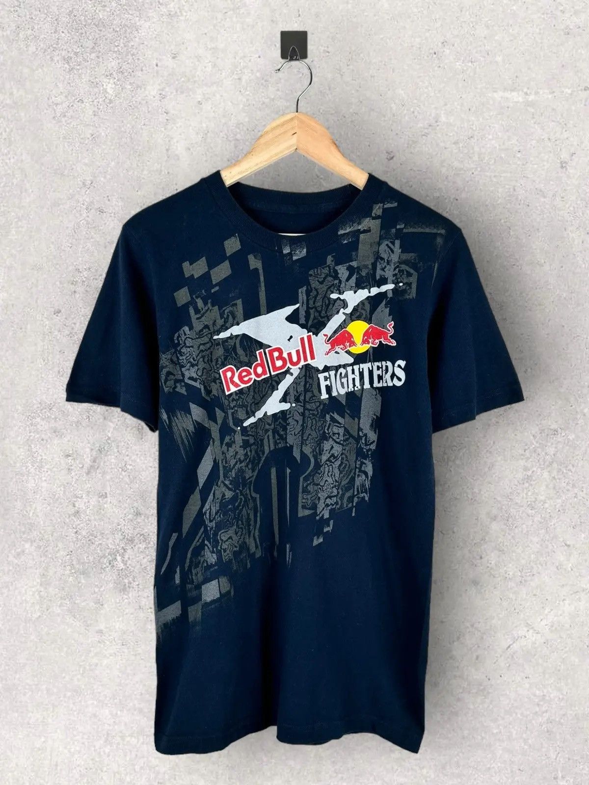 Red Bull Vintage Y2k Red Bull Fighters Fox Racing Tee Size US S / EU 44-46 / 1 - 1 Thumbnail