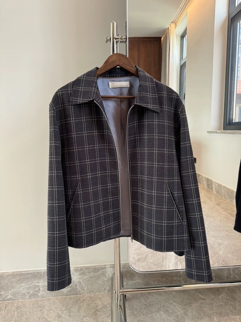 Our Legacy Our Legacy size46 A plaid short coat Size US S / EU 44-46 / 1 - 1 Thumbnail