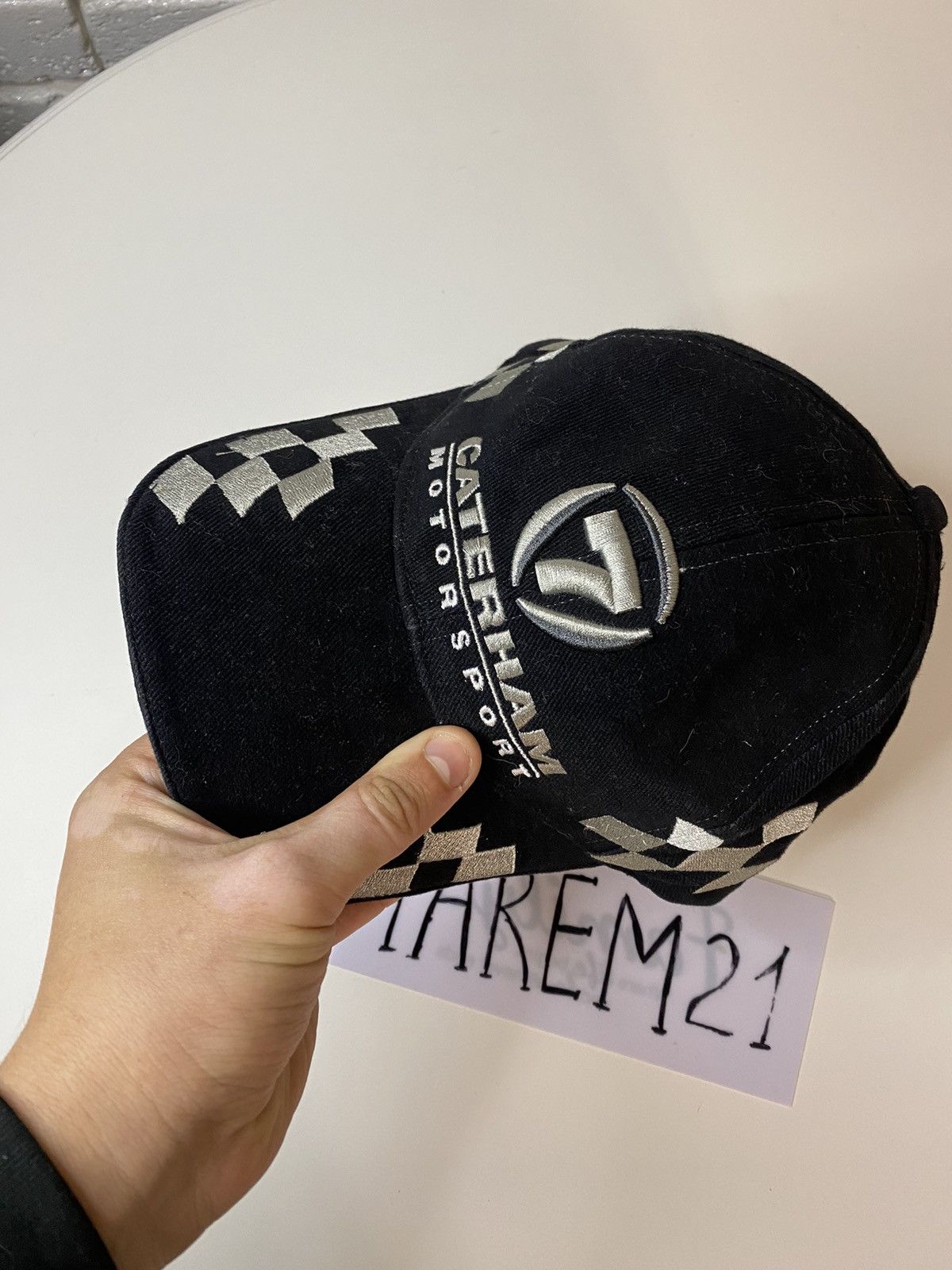 Vintage Caterham motor sport cap hat Size ONE SIZE - 2 Thumbnail