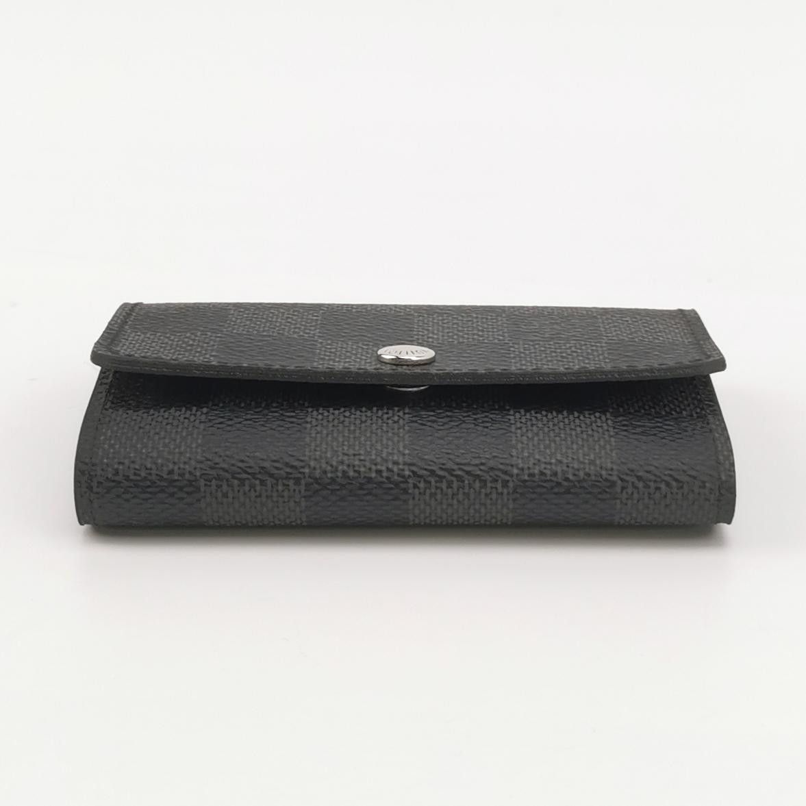 Louis Vuitton Louis Vuitton (LV) checkerboard logo snap button key bag -y Size ONE SIZE - 4 Thumbnail