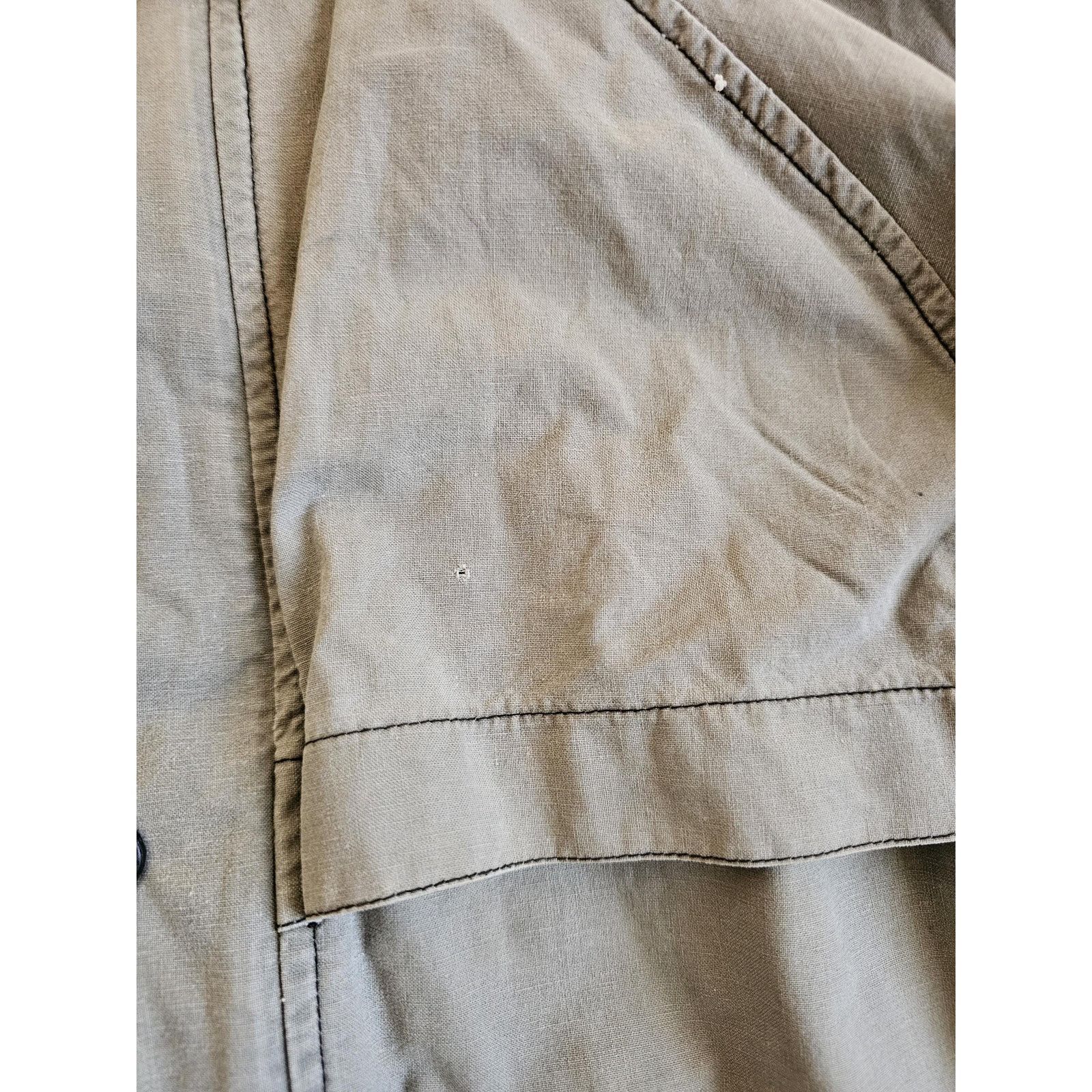 Columbia Columbia Hooded Windbreaker Jacket Khaki Green Sz L 1990s Size US L / EU 52-54 / 3 - 8 Thumbnail