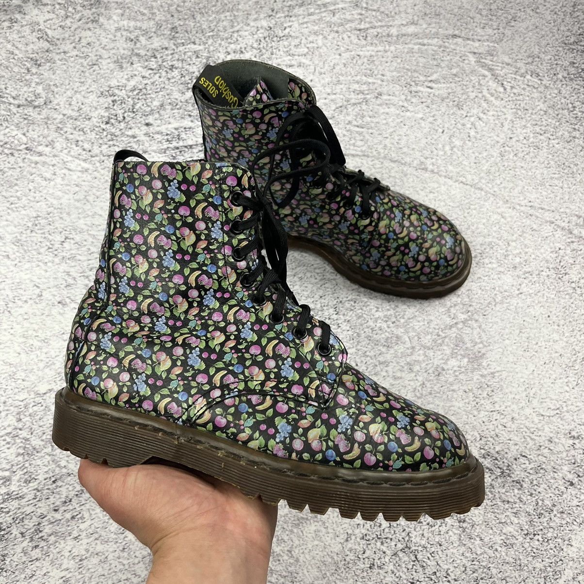 Dr martens printed boots deals