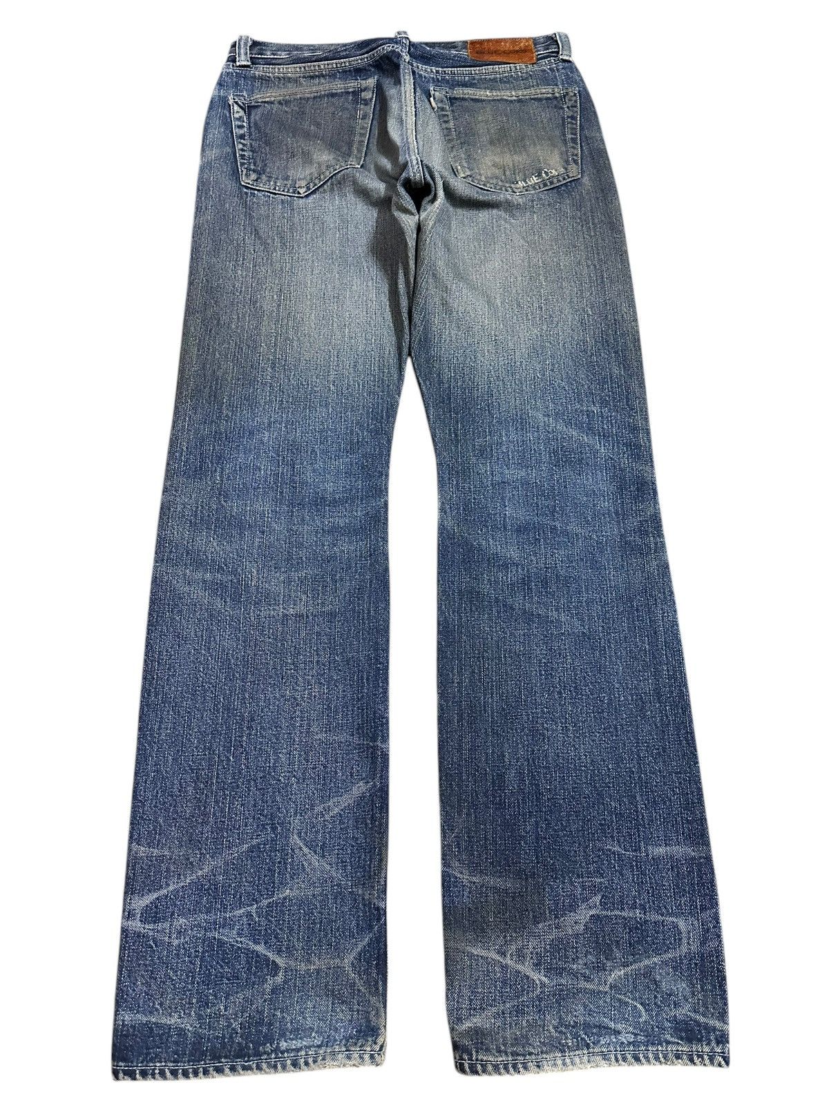 14th Addiction Vintage Japanese Brand Selvedge Mud Wash Distressed Jeans Size US 31 - 3 Thumbnail