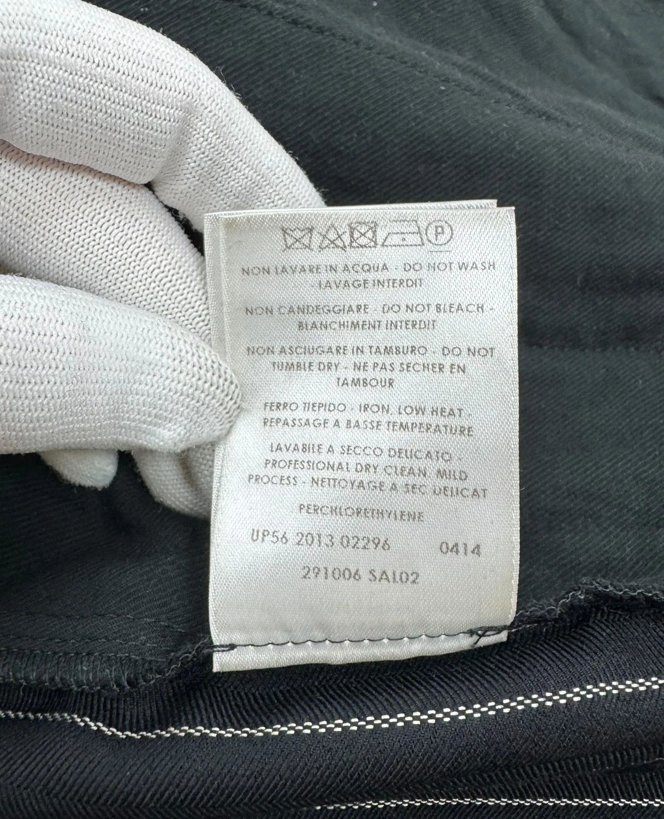 Stella McCartney Stella McCartney Striped Trousers Wool size 40 Size 27" / US 4 / IT 40 - 14 Thumbnail