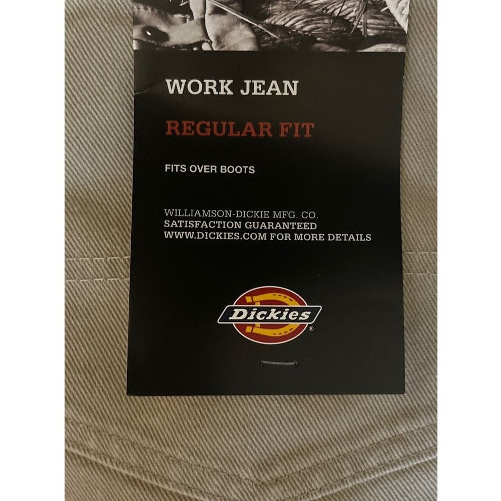 Dickies Dickies Work Jean Regular Fit Straight Leg Sz: 42 Cotton Size US 42 / EU 58 - 5 Thumbnail