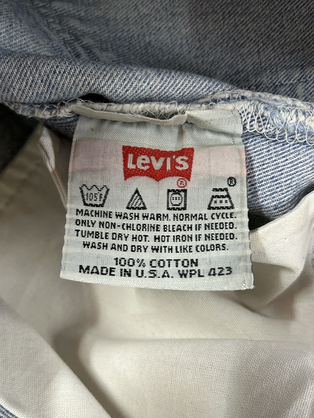 Levi's × Levi's Vintage Clothing Vintage Levi’s 501 Custom Aditi Art Overprint Jeans Size 30" / US 8 / IT 44 - 24 Thumbnail