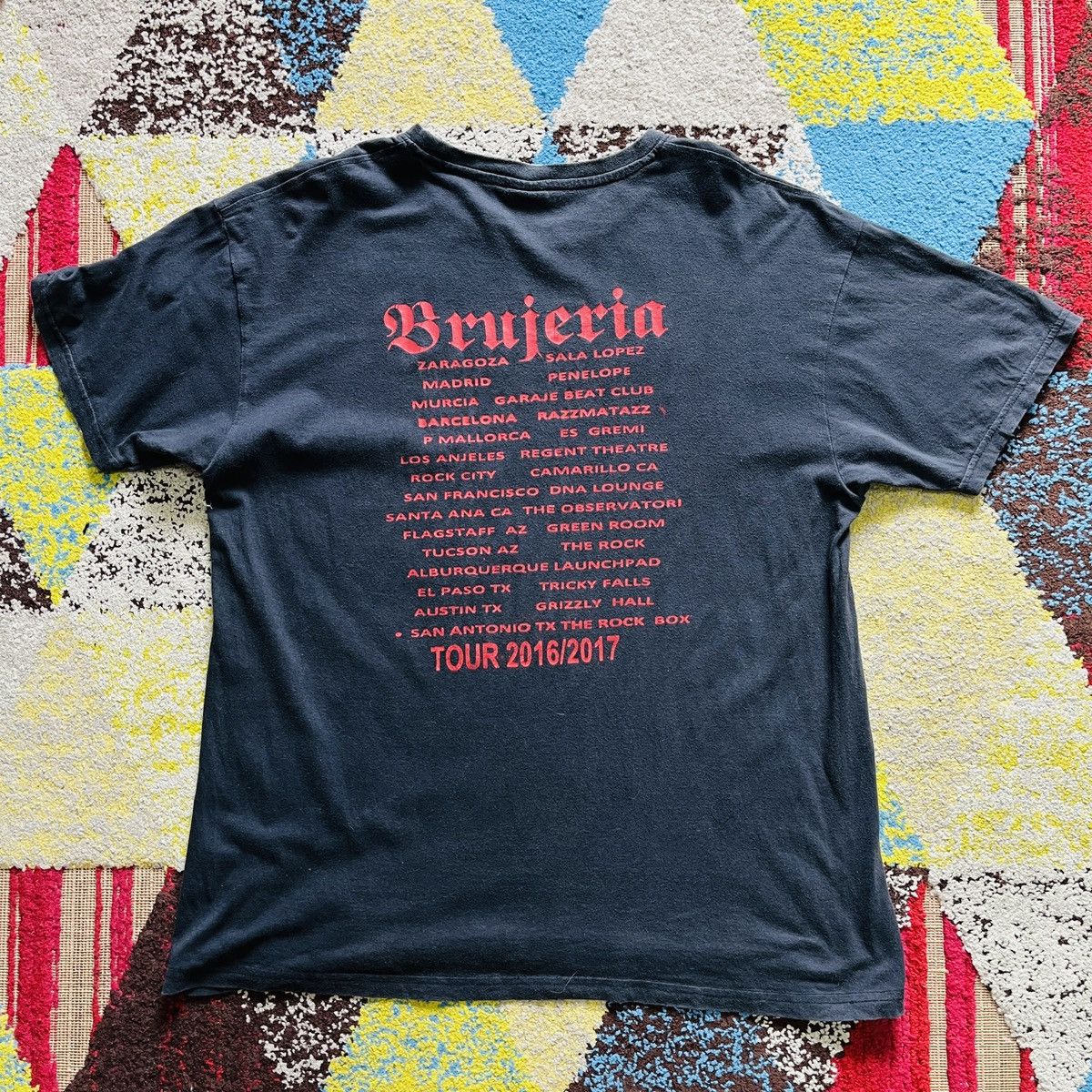 Band Tees Faded Brujeria Extreme Metal Band USA TShirt Size US L / EU 52-54 / 3 - 16 Thumbnail