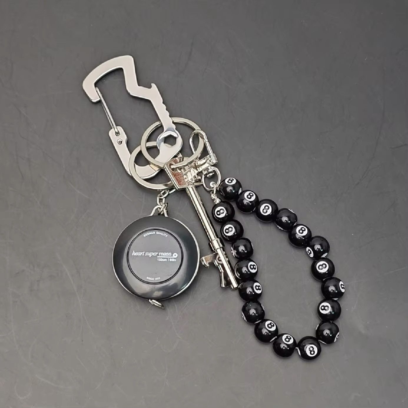 Jewelry Multi Functional Carabiner Set Keychain Accessories Size ONE SIZE - 2 Thumbnail
