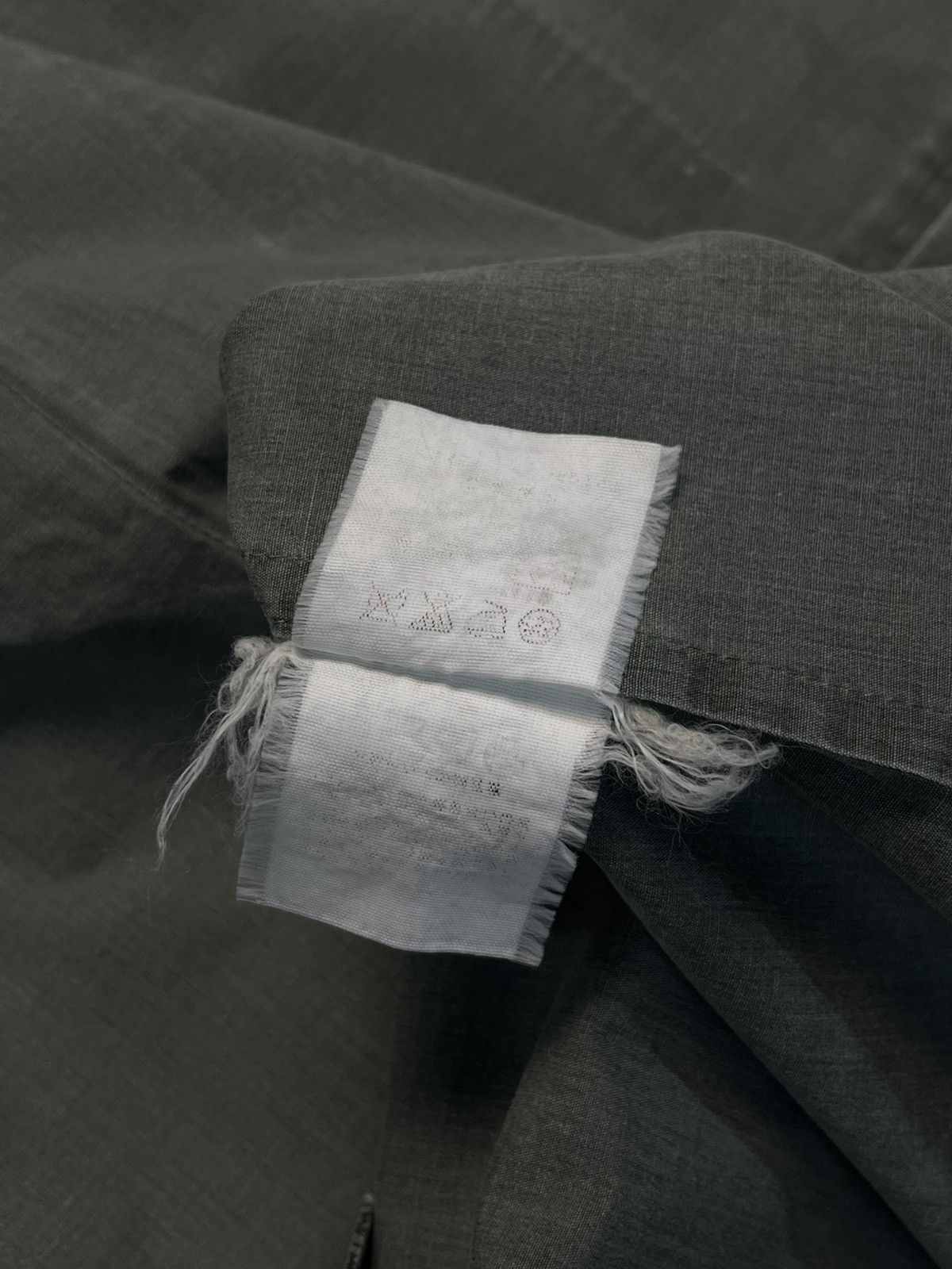 Undercover Undercover SS03 “SCAB” GIZ Motif Washed Shirt Size US M / EU 48-50 / 2 - 16 Thumbnail