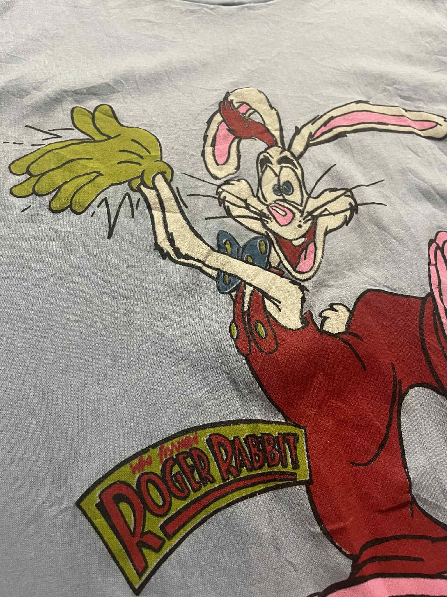 Vintage Vintage Roger Rabbit Disney Movie Shirt Size US S / EU 44-46 / 1 - 2 Thumbnail