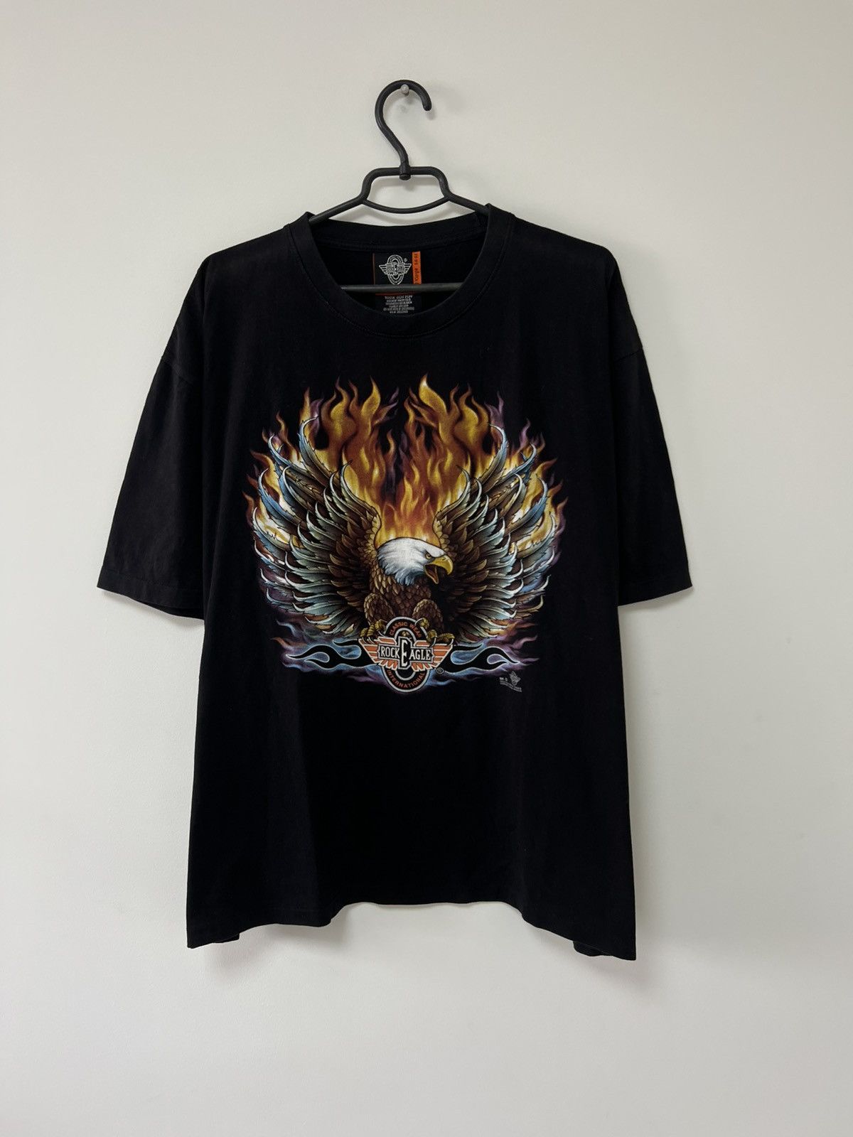 Harley Davidson Vintage 90’s Harley Davidson International Rock Eagle sz 3XL Size US XXL / EU 58 / 5 - 3 Thumbnail