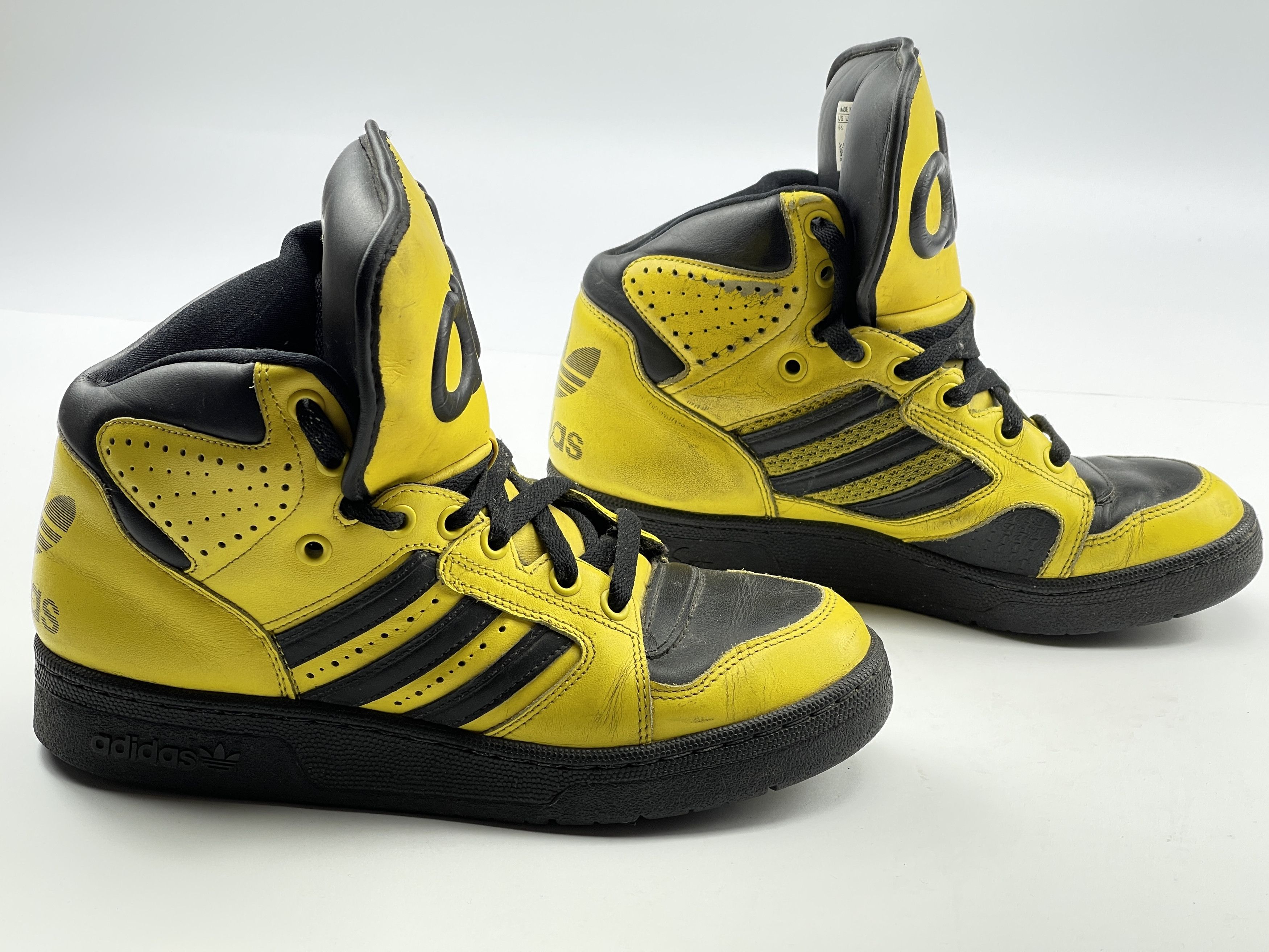 Adidas × Jeremy Scott Adidas sneakers Jeremy Scott Instinct Top shoes ObyO V24530 Size US 6.5 / EU 39-40 - 6 Thumbnail