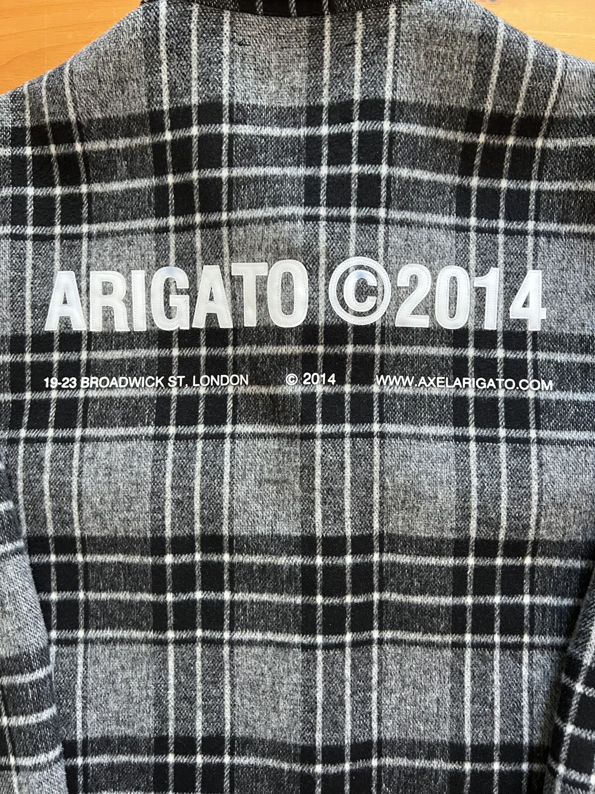 Axel Arigato Tait Checked Overshirt Size US M / EU 48-50 / 2 - 6 Thumbnail