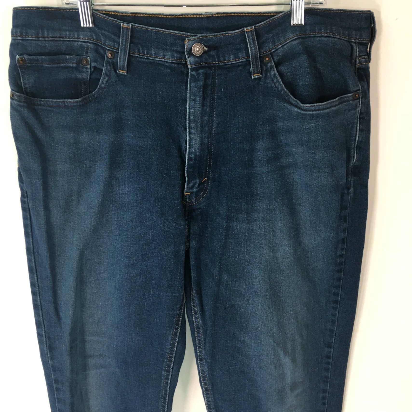 Levi's Levi's 541 Jeans – Straight Leg – Mid Rise – Dark Blue Denim – Relaxed Fit – 38x30 – 5-Pocket, Button Fly – Mens Jeans Size US 38 / EU 54 - 2 Thumbnail