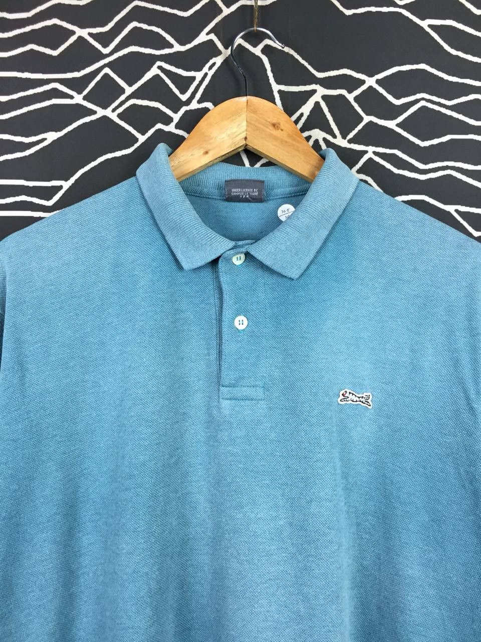 Le TIGRE Vtg Le Tigre Embroidered Logo Retro Polo Shirt Size L Size US L / EU 52-54 / 3 - 3 Thumbnail