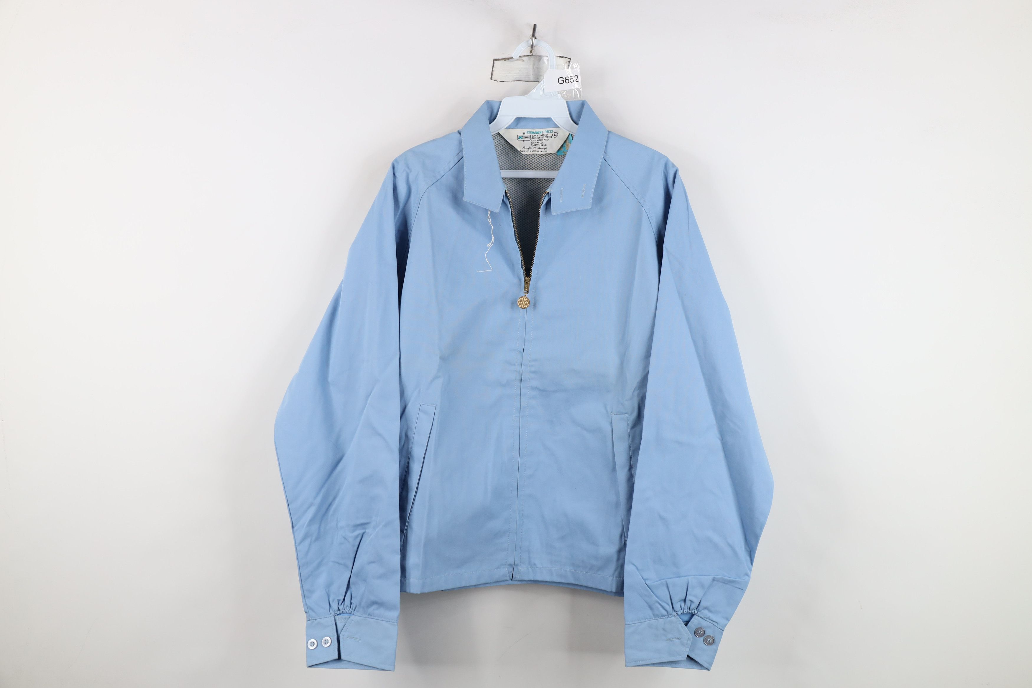 Vintage Deadstock Vintage 70s Streetwear Cafe Racer Bomber Jacket Size US L / EU 52-54 / 3 - 1 Thumbnail