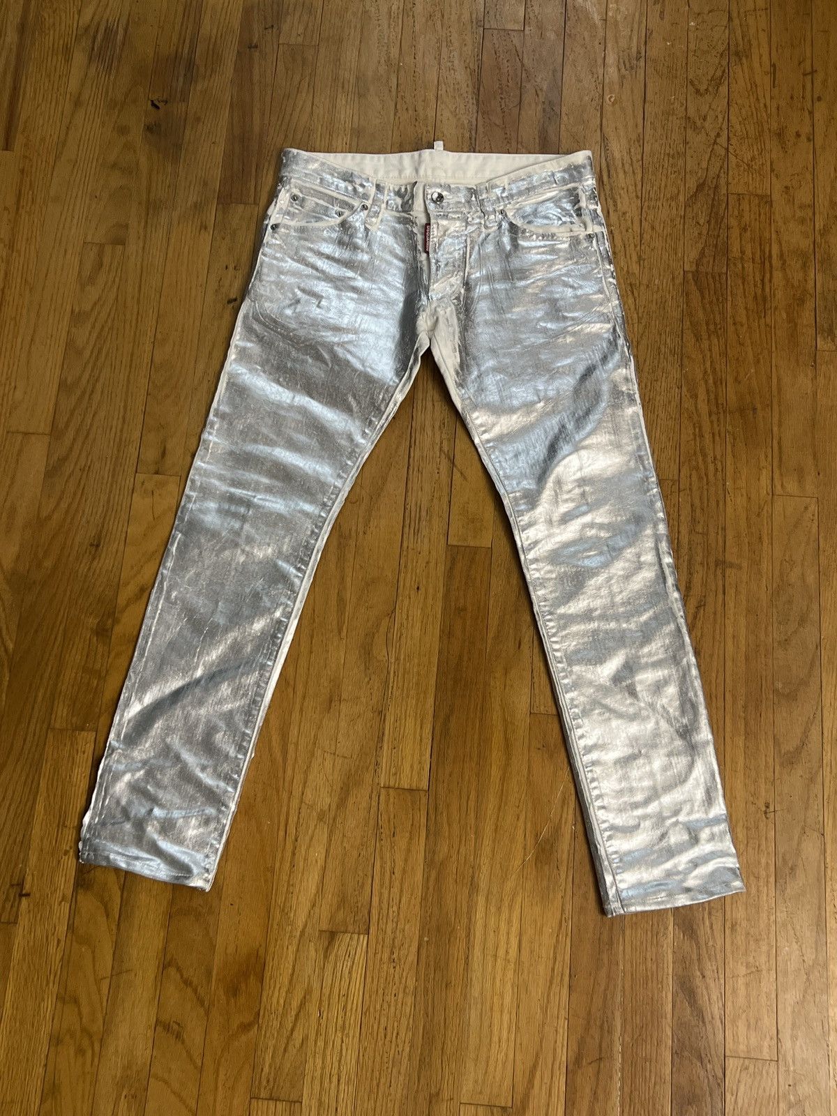 Dsquared2 Dsqaured2 Waxed Denim Size US 30 / EU 46 - 1 Thumbnail