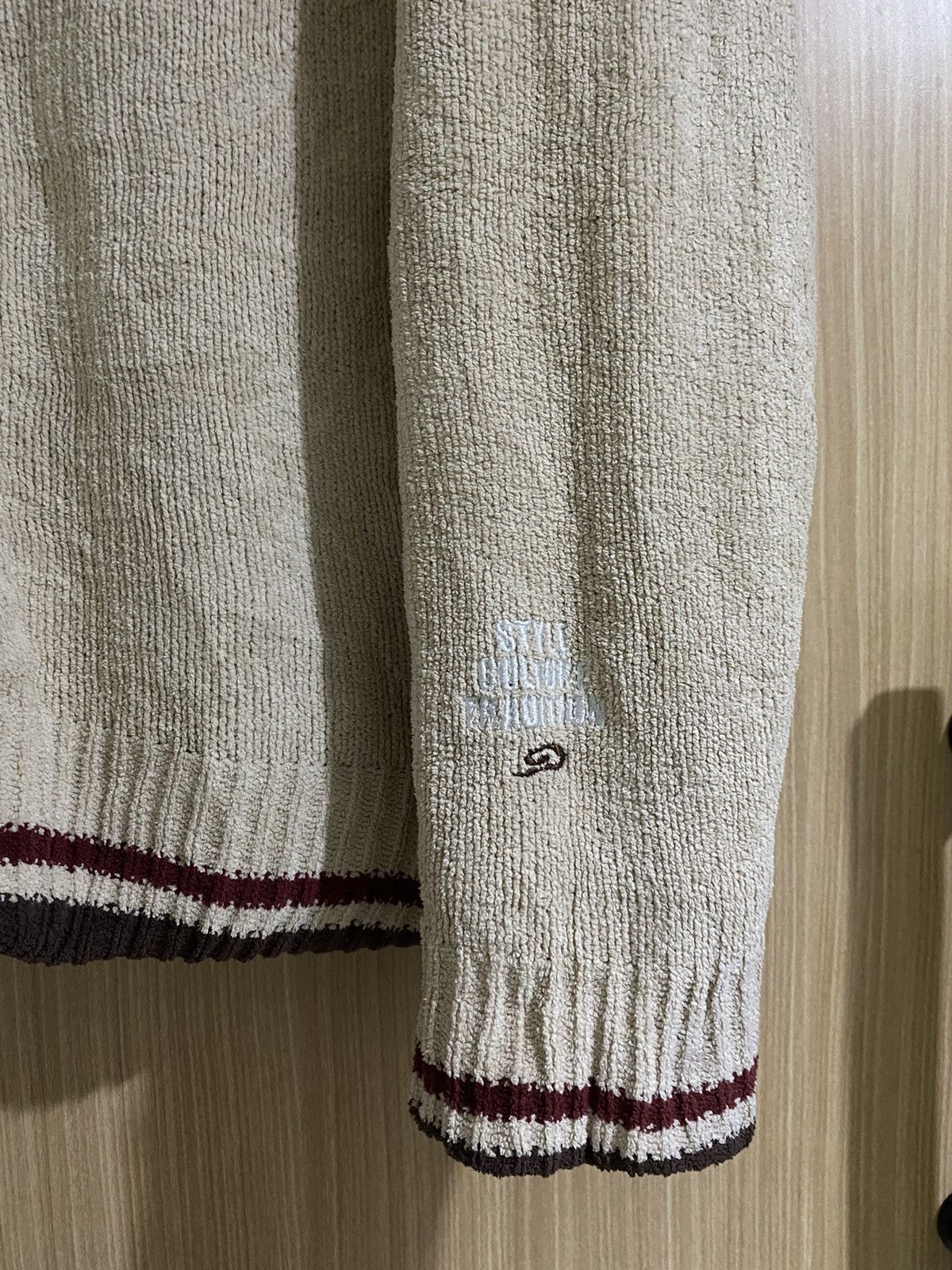 If Six Was Nine × Japanese Brand × Le Grande Bleu (L.G.B.) Piko embroidery poem fur zip hoodie lgb ifsixwasnine Size US L / EU 52-54 / 3 - 7 Thumbnail