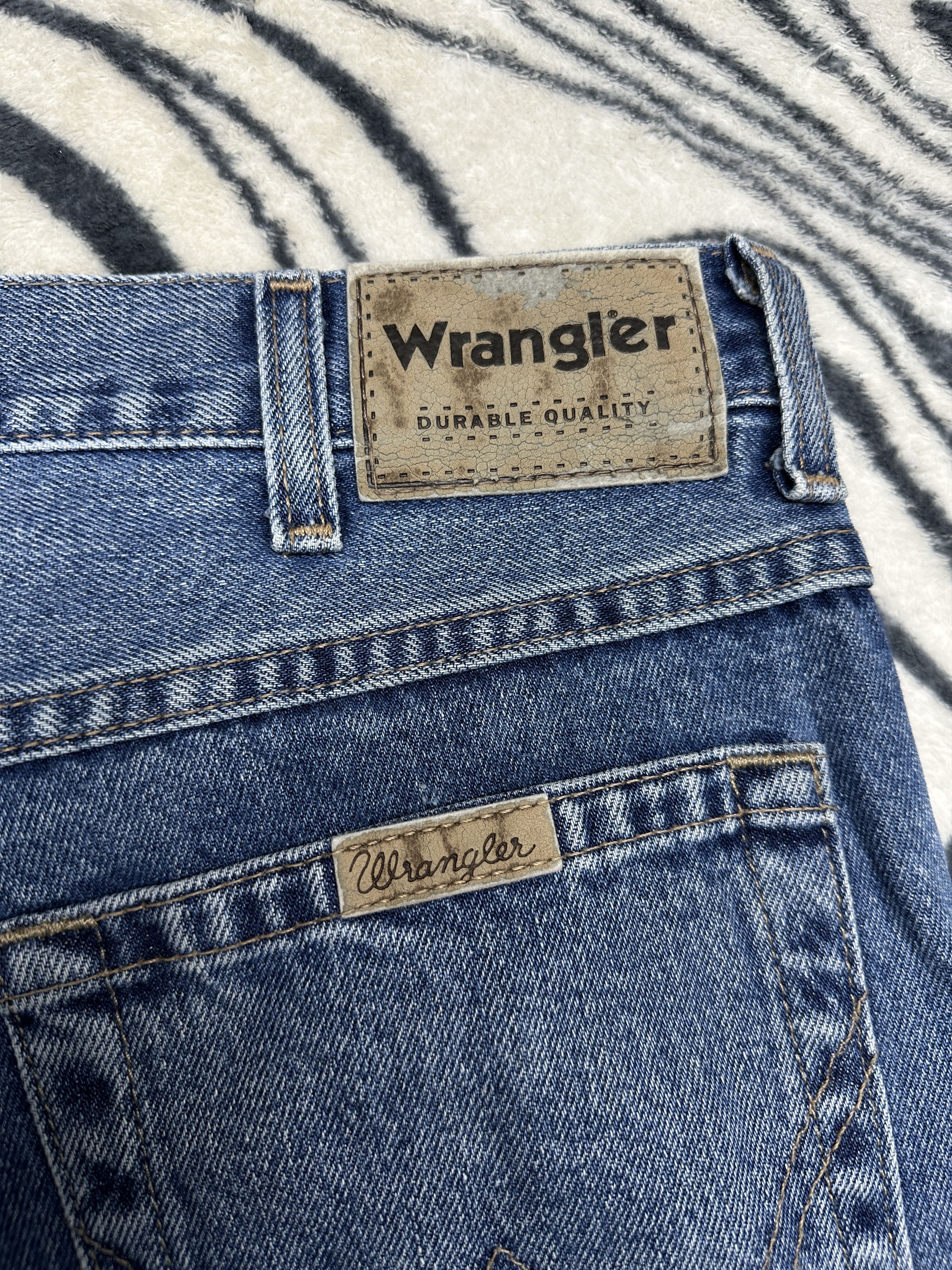 Wrangler Wrangler Vintage Mens Denim Pants Jeans Size US 34 / EU 50 - 3 Thumbnail