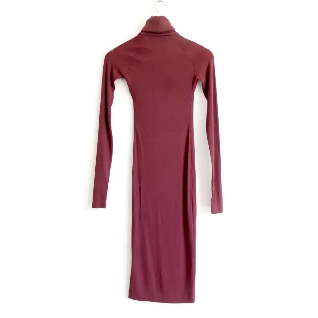 ALIX NYC Alix NYC Clarkson Ribbed Cut-Out Dress Clove XS Size XS / US 0-2 / IT 36-38 - 5 Thumbnail