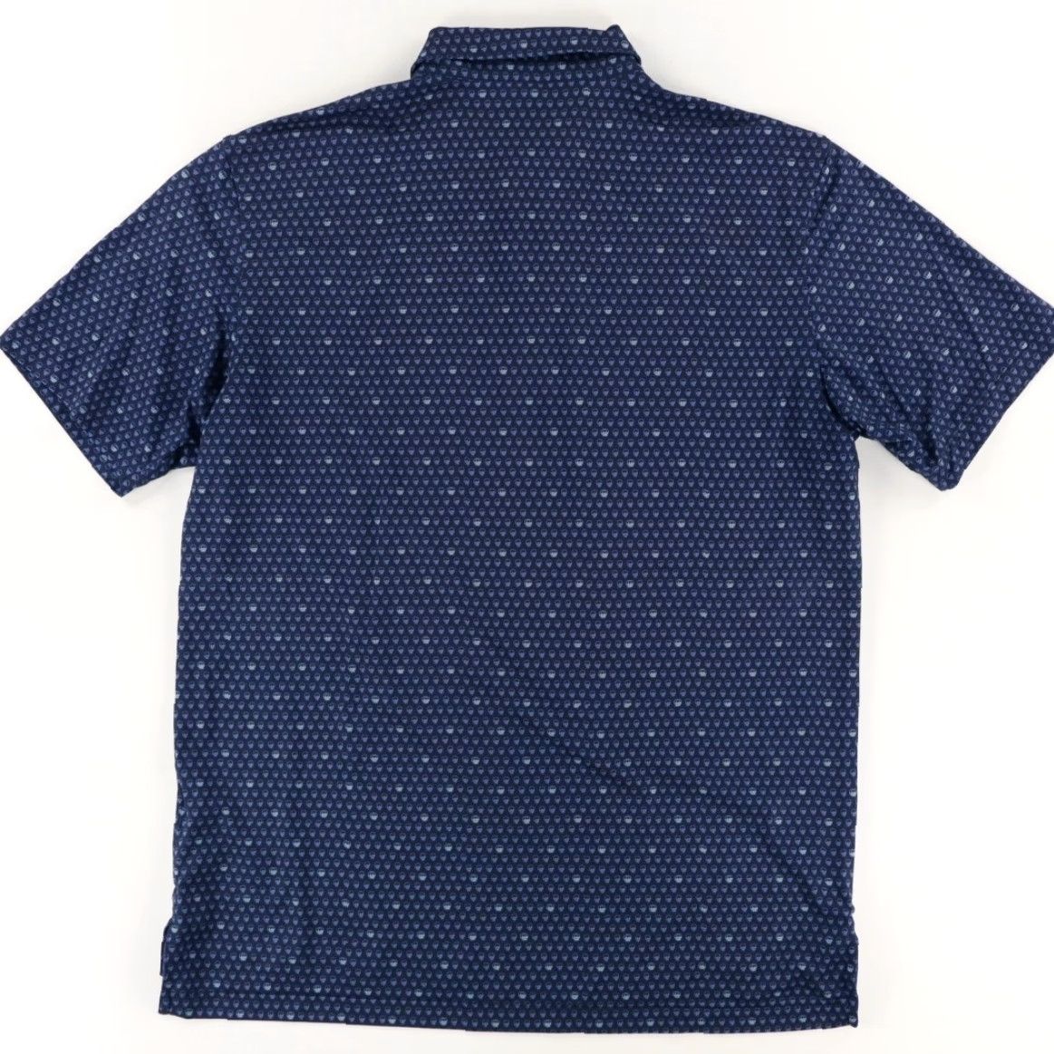 Peter Millar Peter Millar Skull Seeing Double Stretch Polo Shirt Navy Men's L Size US L / EU 52-54 / 3 - 4 Thumbnail