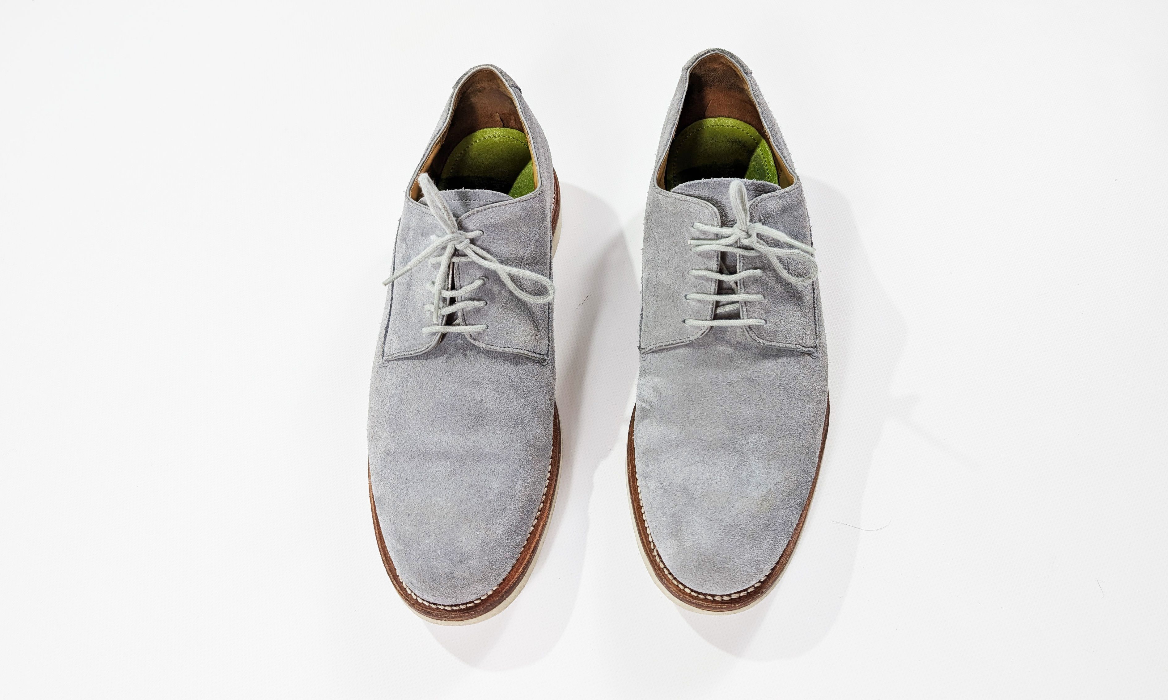 Oliver Sweeney Edward Suede Derby Lace Up Shoes in Gray, Men's (Size 9.5) — image 2 of 6