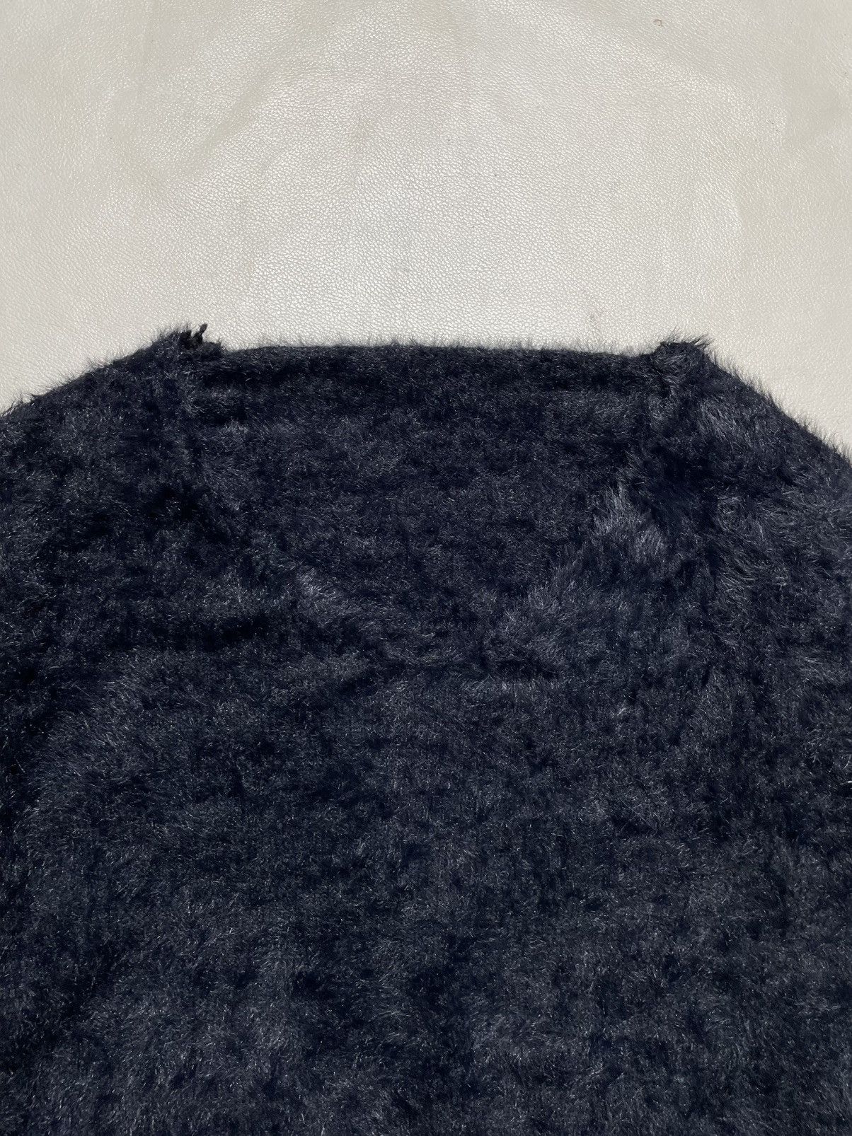 Japanese Brand 2000s Fuzzy Mohair Sweater Grunge style Size US XXL / EU 58 / 5 - 3 Thumbnail
