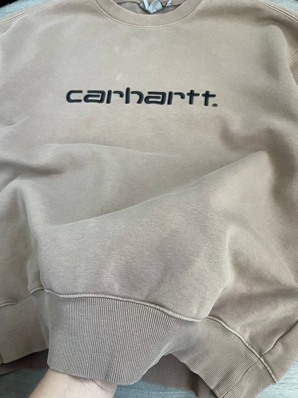 Carhartt × Streetwear × Vintage Vintage 00s Carhartt Crew Neck Sweatshirt distressed Size US XL / EU 56 / 4 - 11 Thumbnail