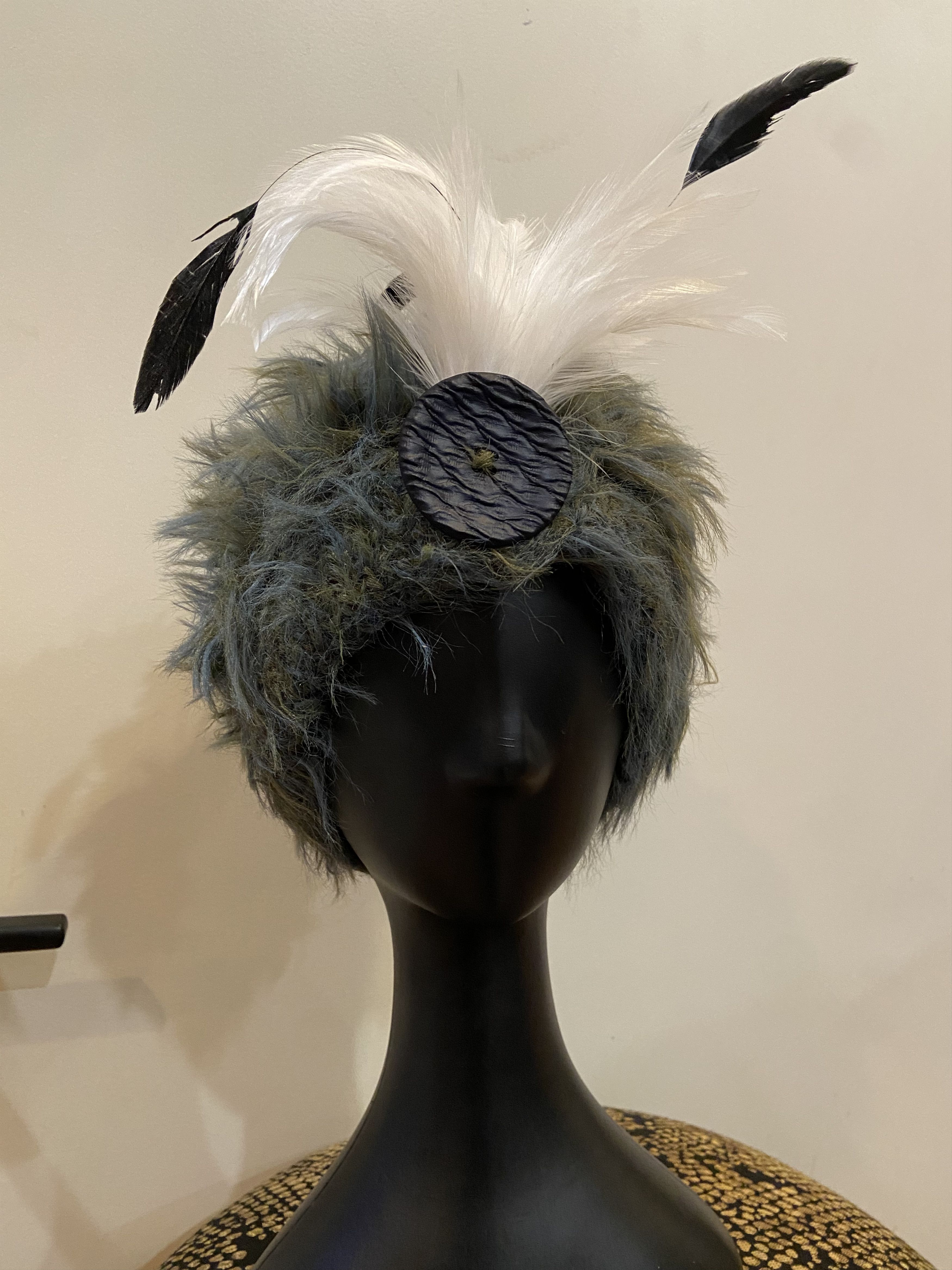 Other Mohair Feather Hat Size ONE SIZE - 1 Thumbnail