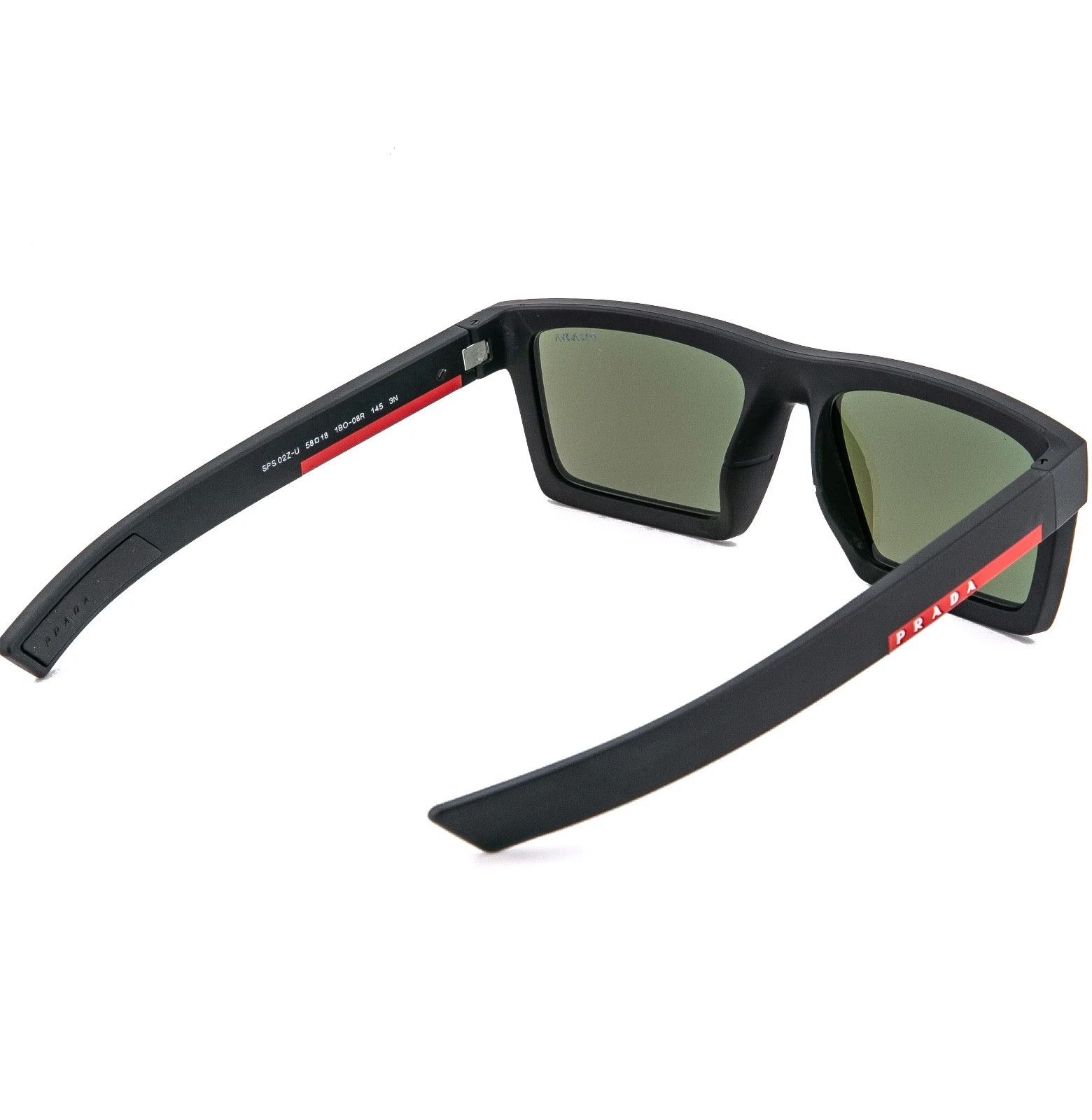 Prada PRADA 02ZU Linea Rossa Sport Active Square Sunglass PS02ZSU Size ONE SIZE - 5 Thumbnail