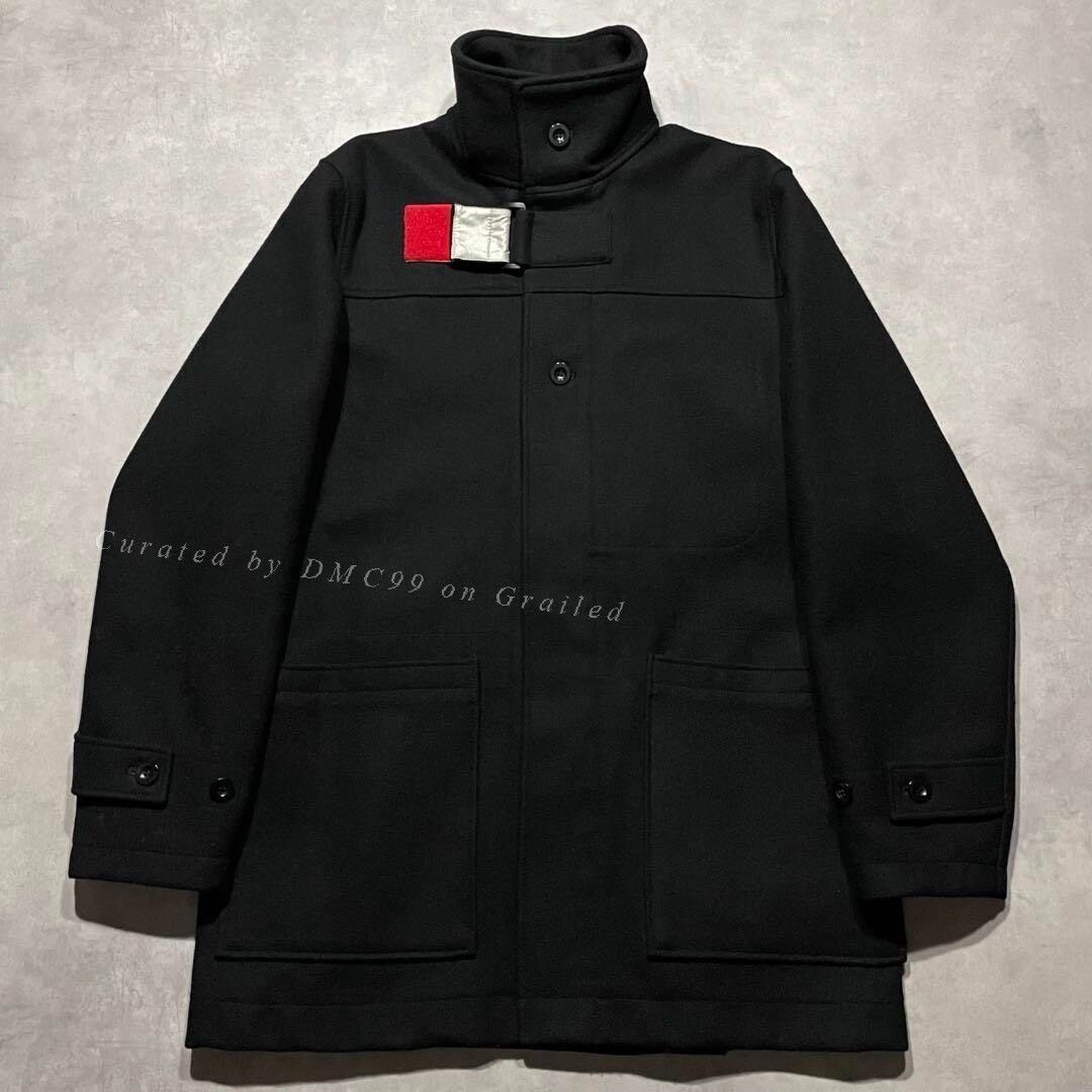 Prada Prada Sport Black Wool Coat Size US M / EU 48-50 / 2 - 1 Thumbnail