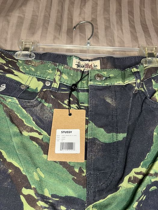 Stussy Stussy x Lucien Smith Tigris Canvas Big Ol Jeans | Grailed