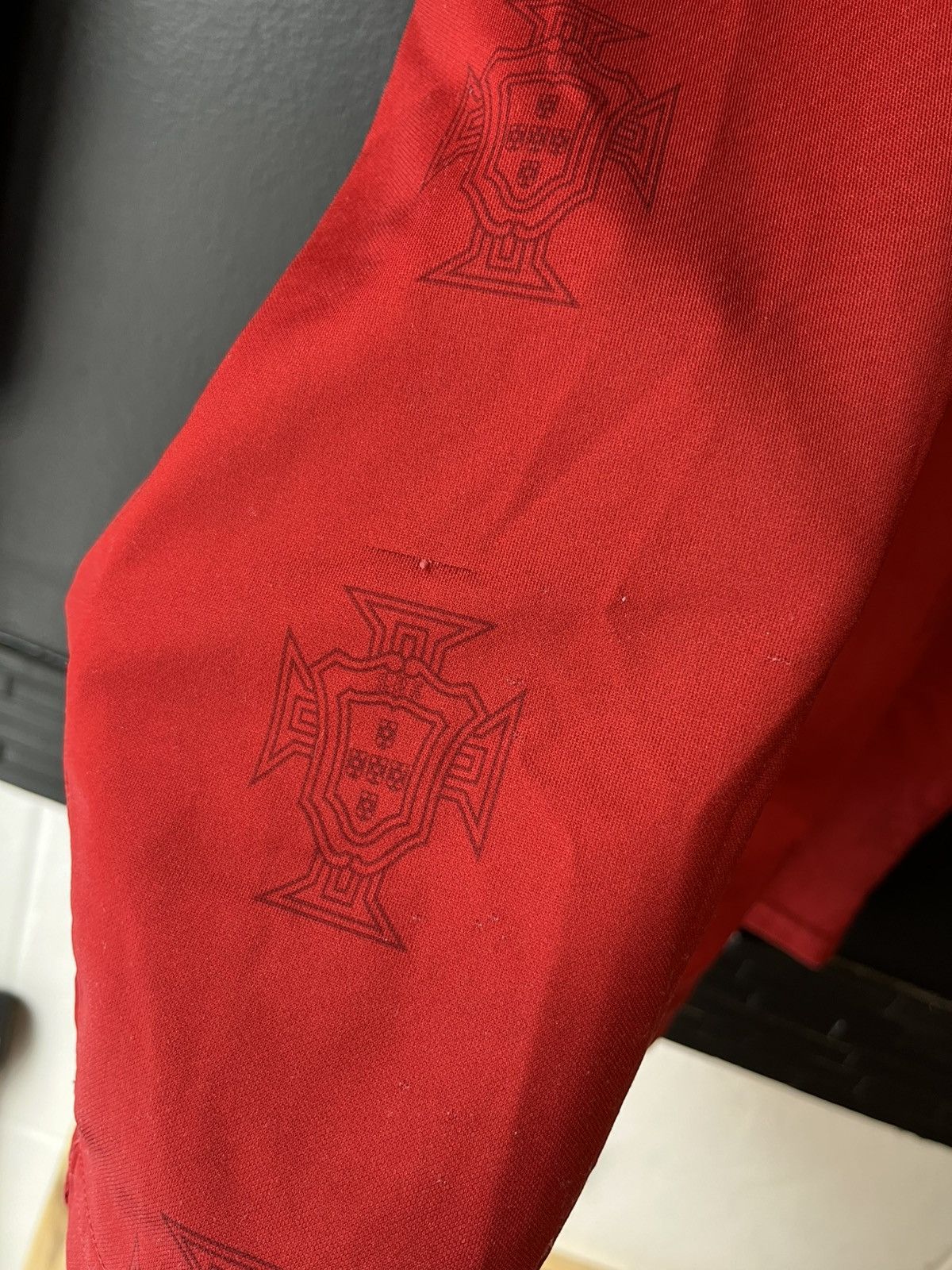 Japanese Brand × Vintage 1995 Portugal FPF Home Jersey XL Size US XL / EU 56 / 4 - 12 Thumbnail