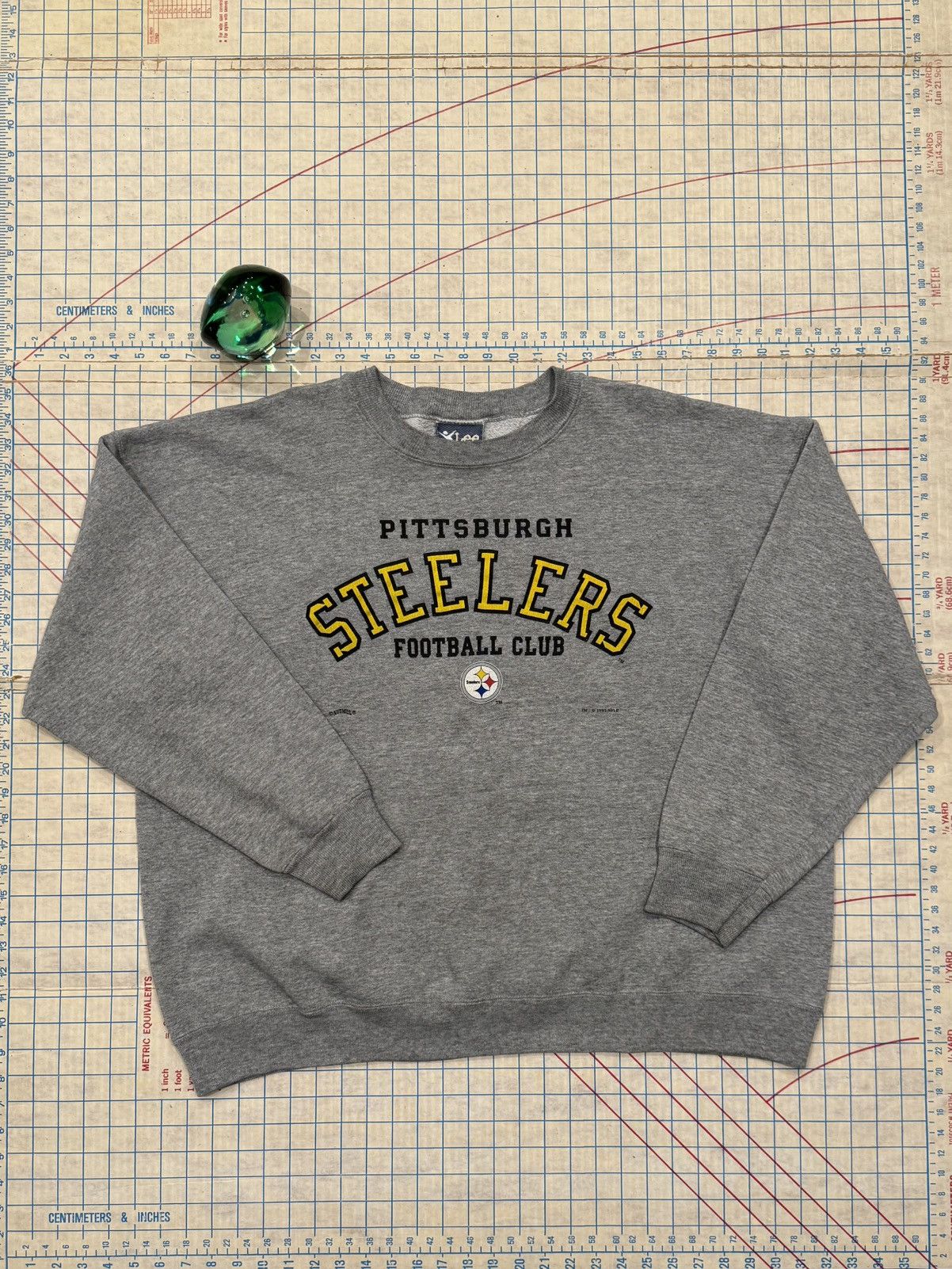 NFL Vintage Lee Sport Pittsburg Steelers Crewneck Sweater XXL Size US XXL / EU 58 / 5 - 10 Thumbnail