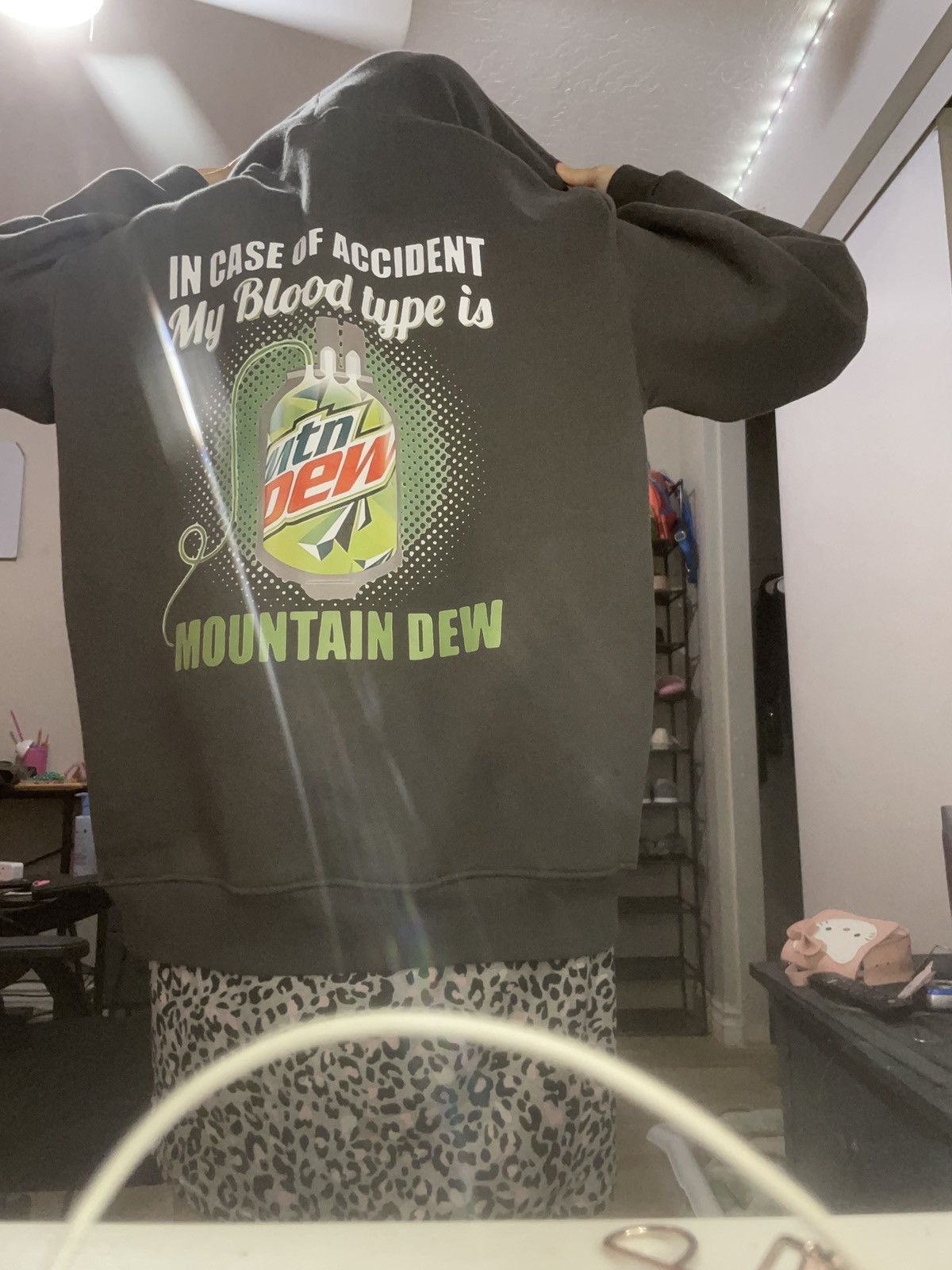 Other In case of accident my bloodtype is mountain dew Size US XL / EU 56 / 4 - 1 Preview