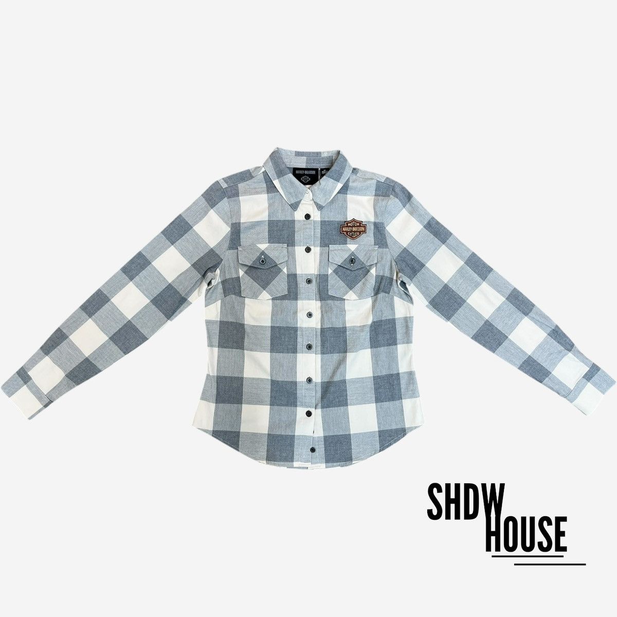 Harley Davidson Harley Davidson Heritage Plaid in White/Black Size US XS / EU 42 / 0 - 1 Thumbnail