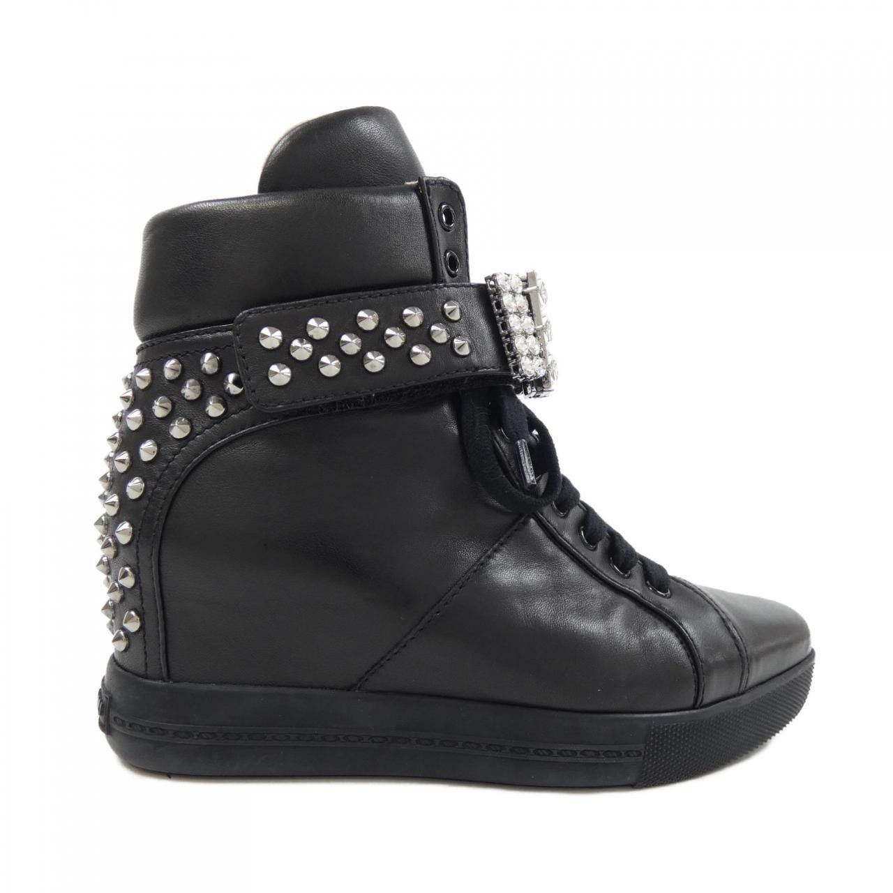 Miu Miu Miu Miu Miu Miu Sneakers Leather Shoes 5I9323 DUTY FREE for USA Size ONE SIZE - 1 Thumbnail