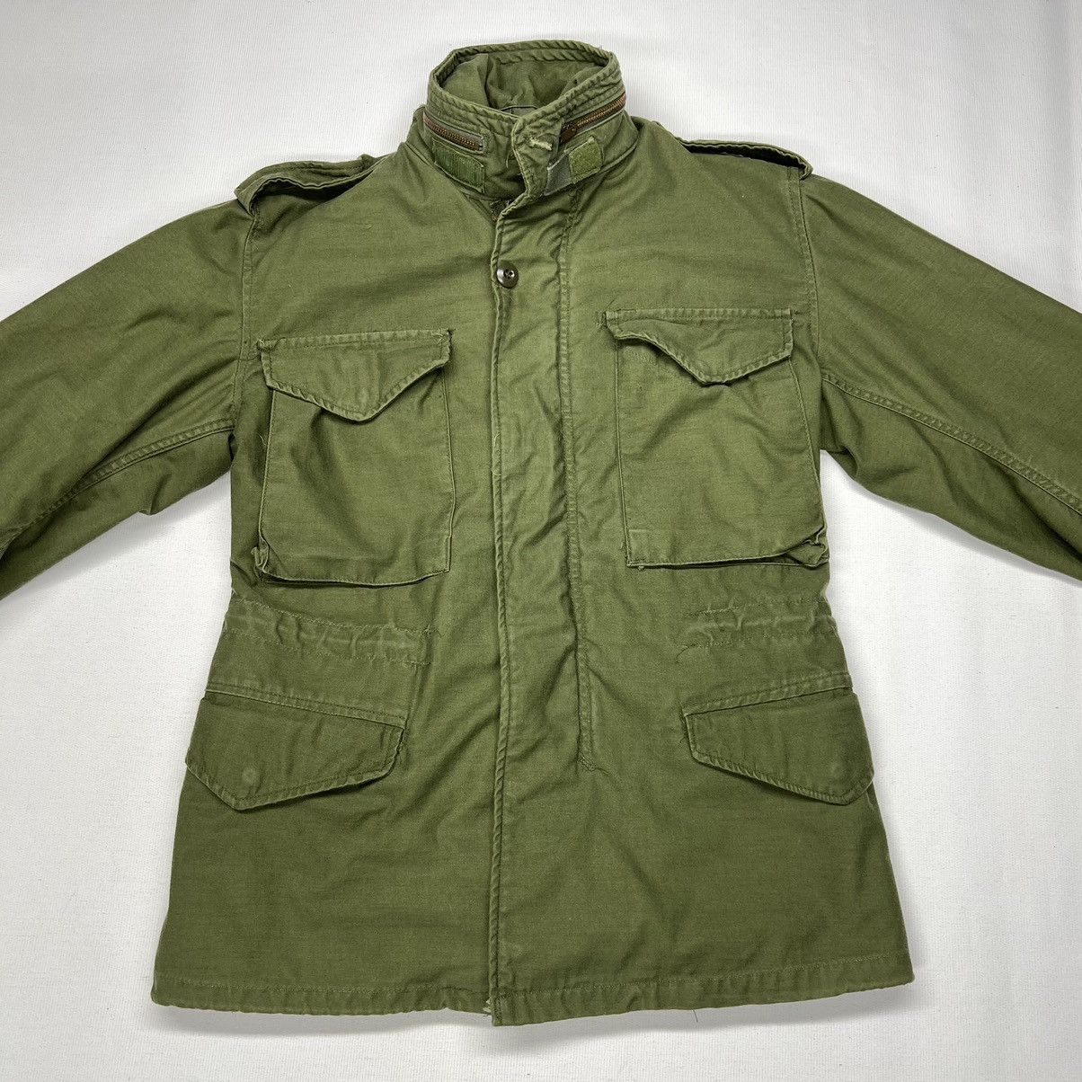 Alpha Industries × Vintage Alpha Industries Field Coat Short Cold Weather M65 Jacket Size US XS / EU 42 / 0 - 2 Thumbnail