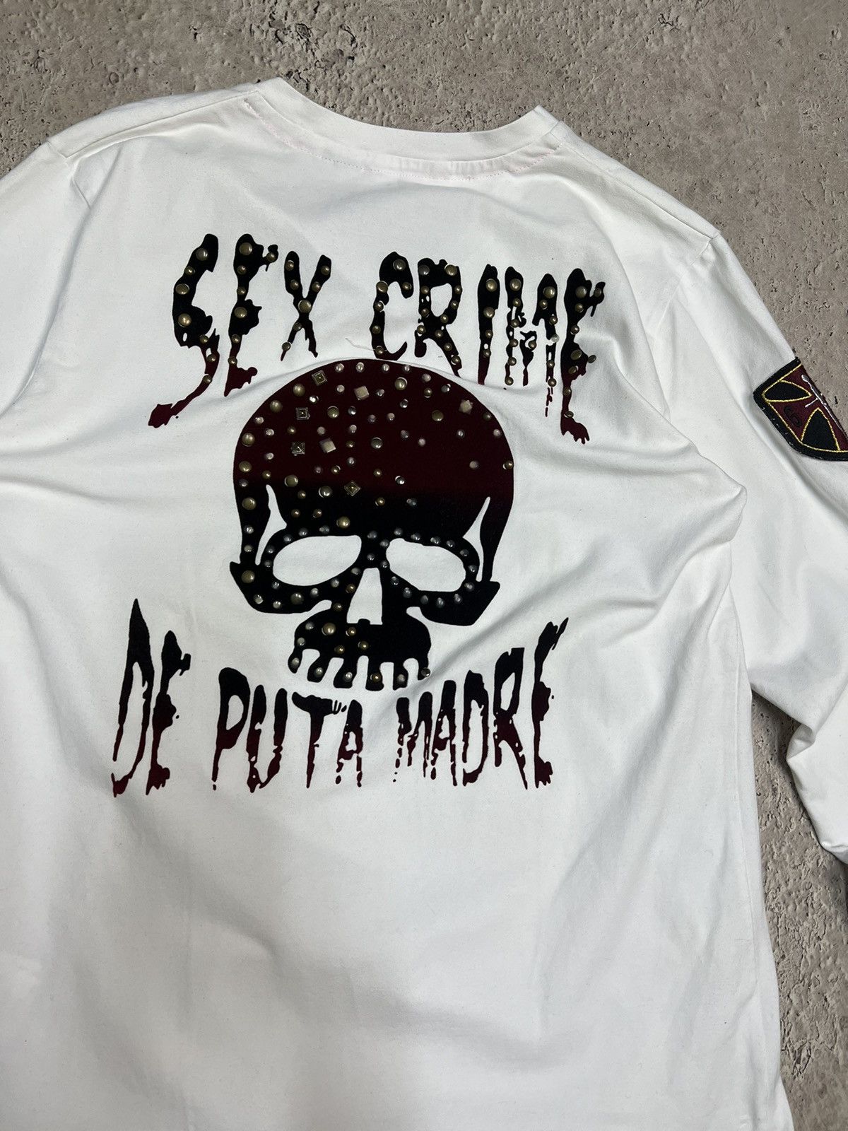 Ed Hardy × Hysteric Glamour × If Six Was Nine Japan RHINESTONES If Six Was Nine Style SKULL LONGSLEEVE Size US M / EU 48-50 / 2 - 4 Thumbnail