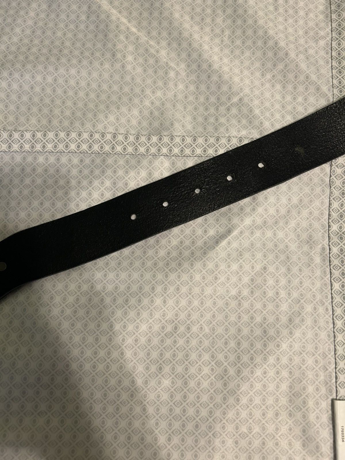 Diesel Diesel Crocodile Belt Size 42 - 22 Thumbnail