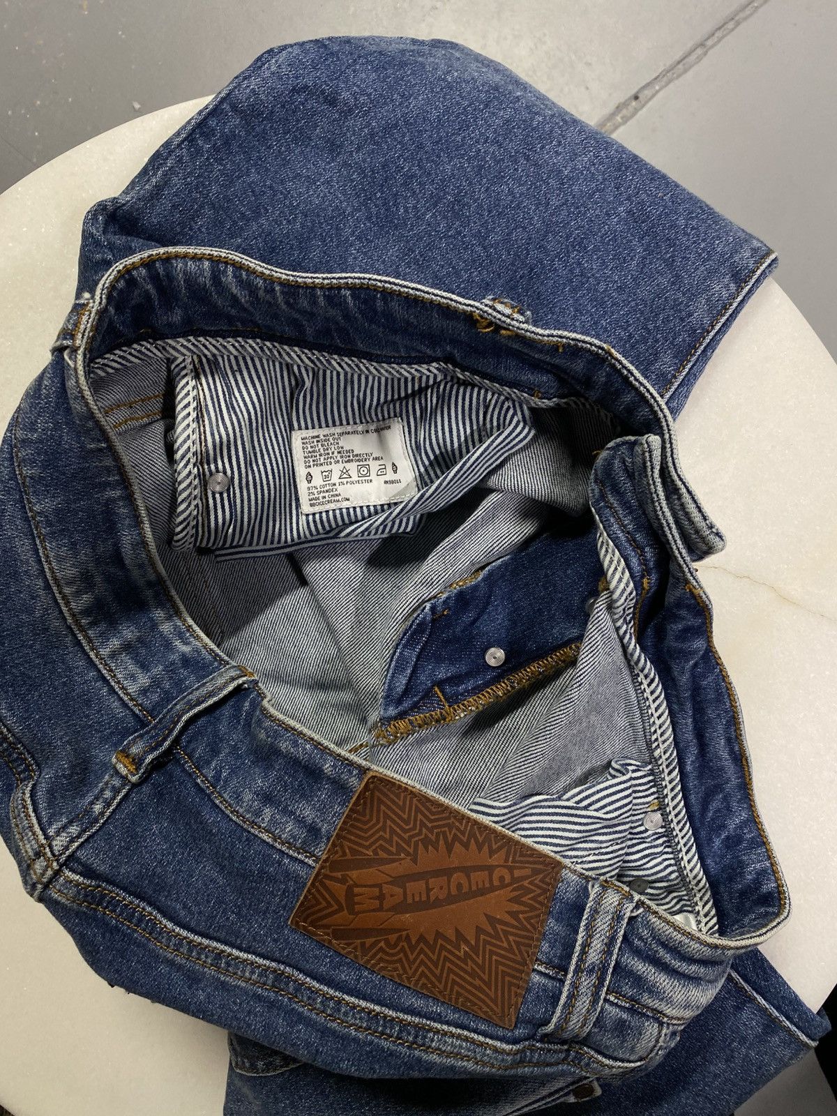 Icecream Ice Cream Fox Mens Blue Denim Jeans Size 36 Size US 36 / EU 52 - 6 Thumbnail
