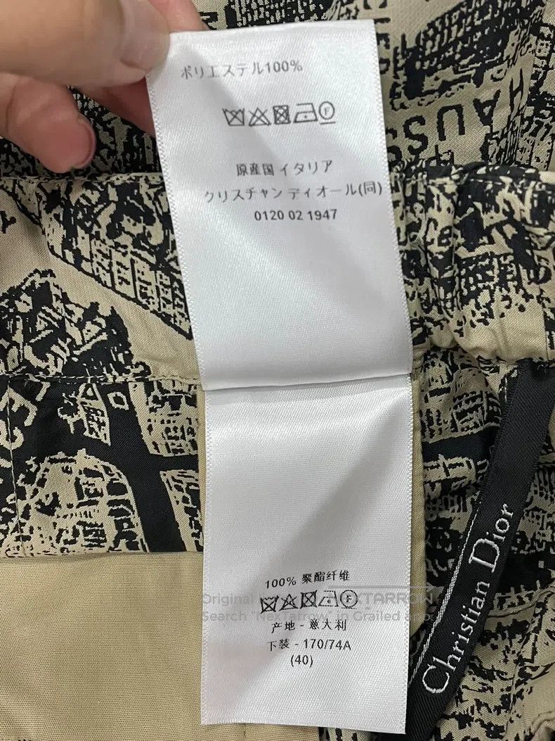 Dior Dior Paris map printed high-waisted skirt pants Size 26" / US 2 / IT 38 - 6 Thumbnail