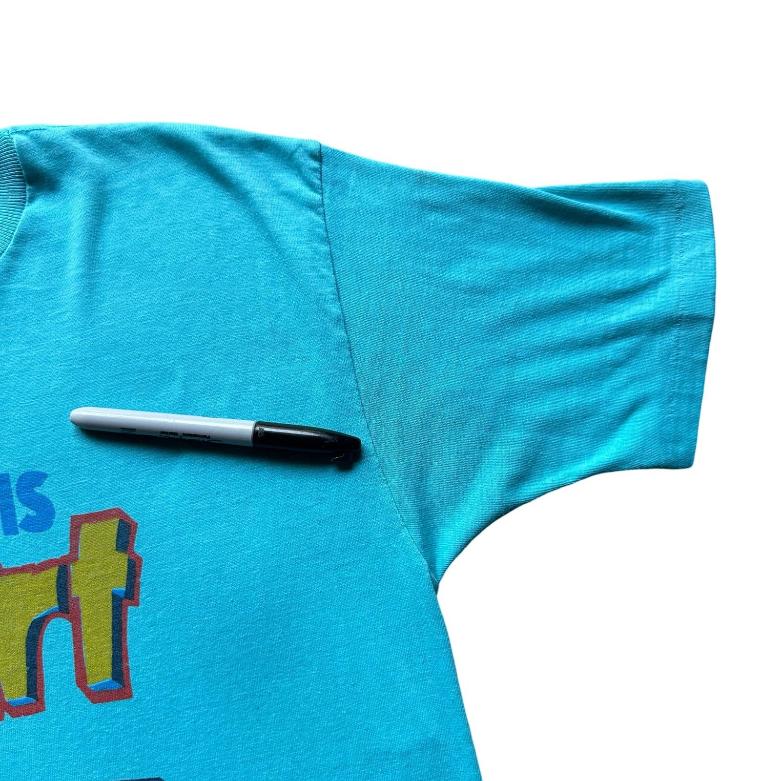 Other Rare Vintage 70s/80s One Great Dad Graphic Tee Blue L Size US L / EU 52-54 / 3 - 6 Thumbnail