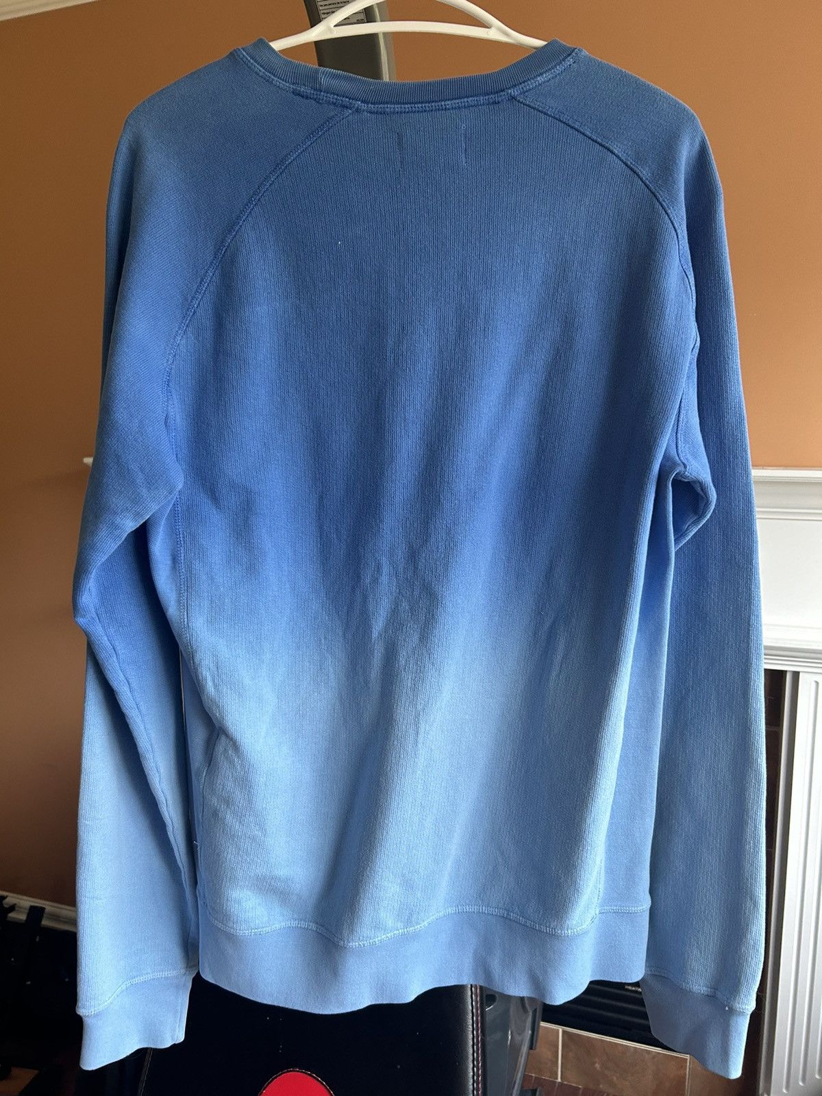 Norse Projects Norse Projects Vorm Brushed Indigo sweatshirt Size US M / EU 48-50 / 2 - 2 Thumbnail