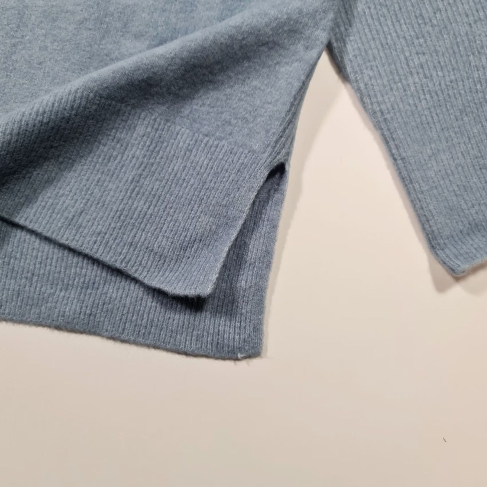 CO Betty & Co Womens Jumper Blue 18 UK Mock Neck Knit Pullover Ladies Top Shirt Womens Pullover Mock Neck Blue 18 Betty & Co Size XXL / US 16-18 / IT 52-54 - 5 Thumbnail
