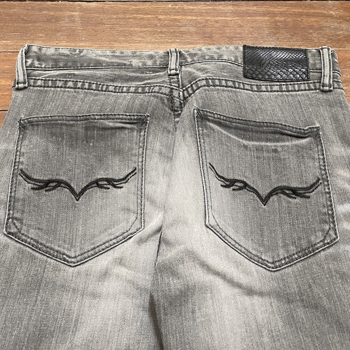 14th Addiction Very Rare Vintage Japanese Brand FUGA Flash Jeans 1990s Size US 30 / EU 46 - 4 Thumbnail
