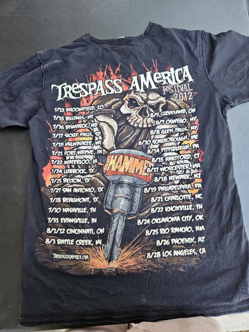 Other Trespass America Festival 2012 MMA Alphadog Tee Size US L / EU 52-54 / 3 - 2 Thumbnail