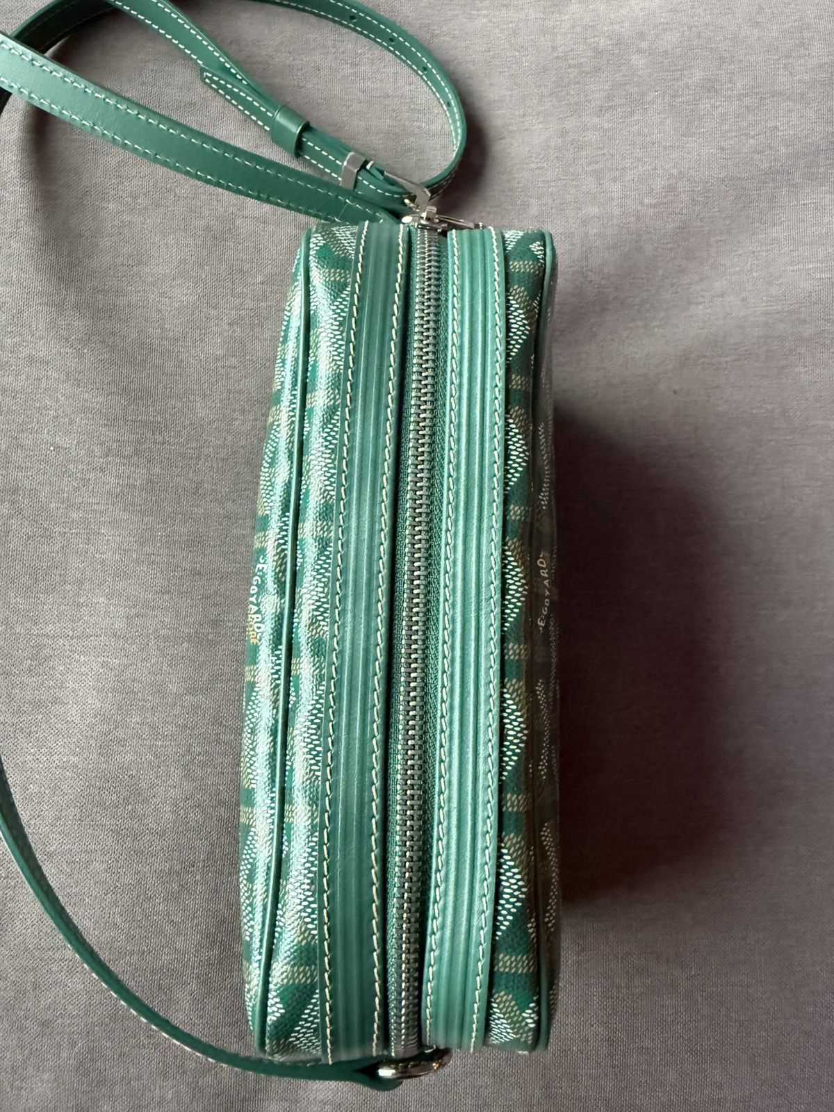 Goyard Goyard Cap Vert Goyardine Bag Green Size ONE SIZE - 10 Thumbnail