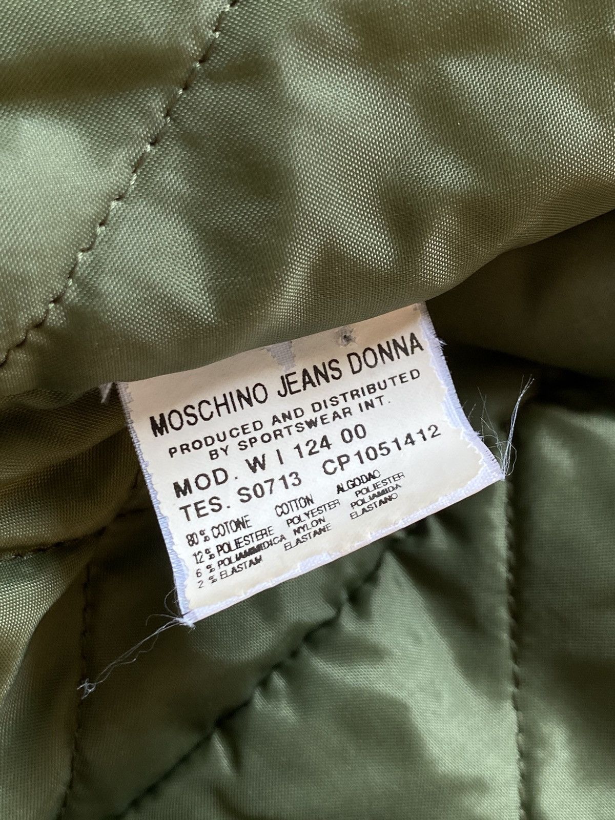 Moschino Moschino Quilted Lined Floral Print Hunting Jacket 40 Italy Size S / US 4 / IT 40 - 16 Thumbnail