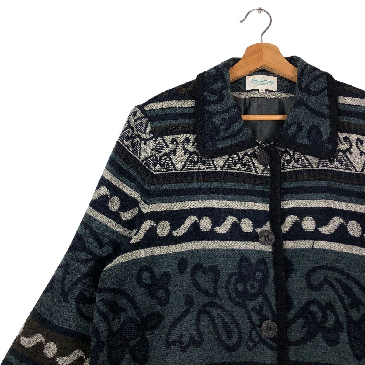 Japanese Brand 🔥Vtg Wool Jacket Nice Japan Navajo Issey Miyake Size US L / EU 52-54 / 3 - 7 Thumbnail